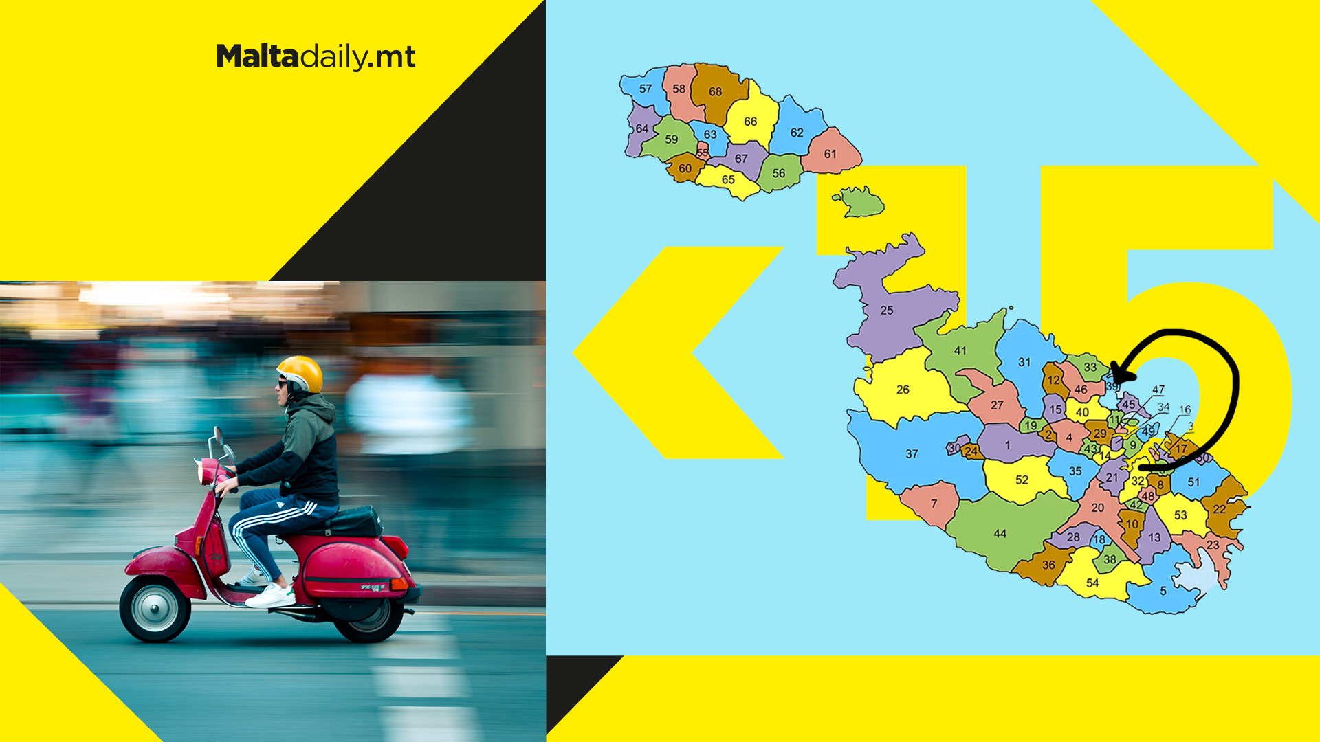 Paola to St. Julian's in less than 15 minutes: Motorcyclist shows how to beat Malta's traffic
