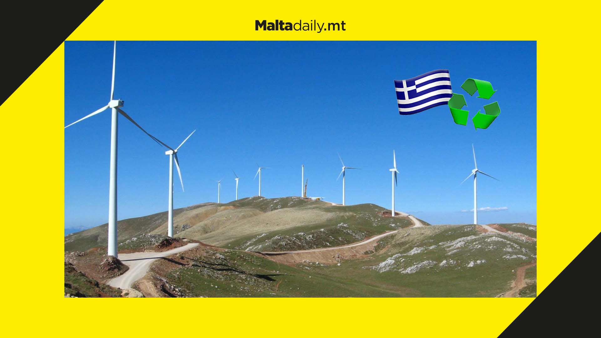 Greece runs entirely on renewable energy for the first time ever