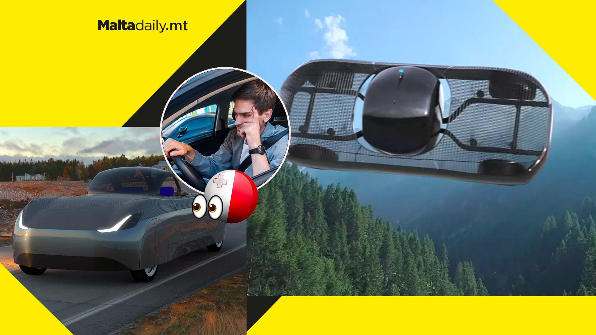 Could the world’s first flying car solve Malta’s traffic problems? Probably not