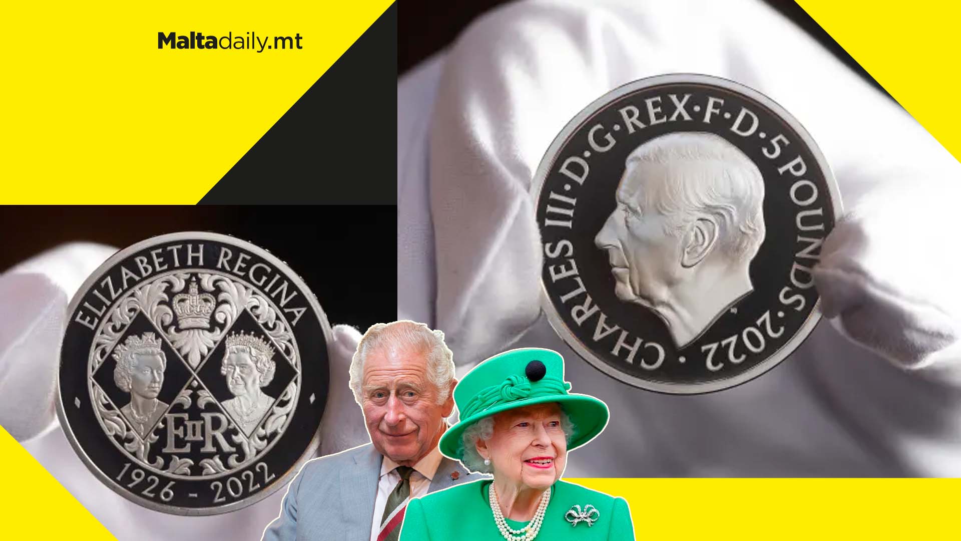 Both King and late Queen to feature on newly revealed UK coins