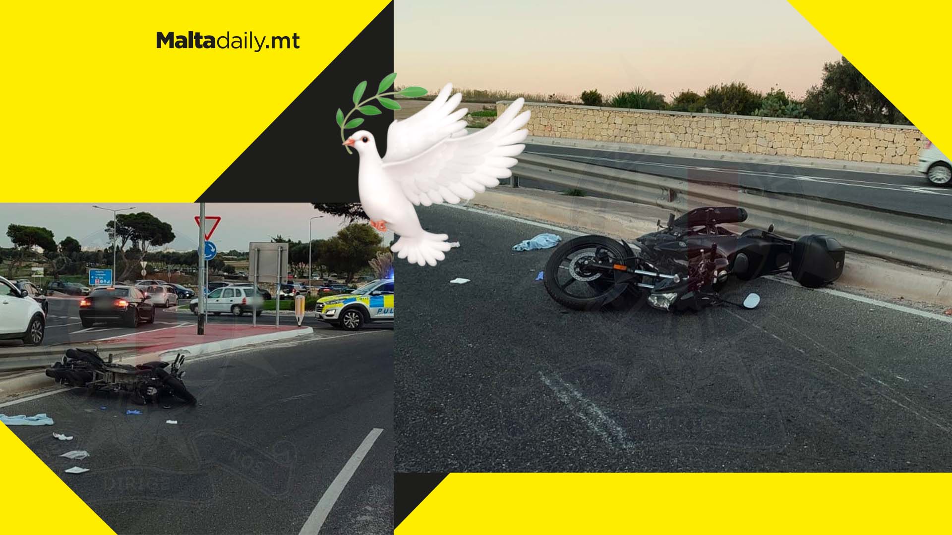 45 year old woman dies after motorcycle accident in Rabat