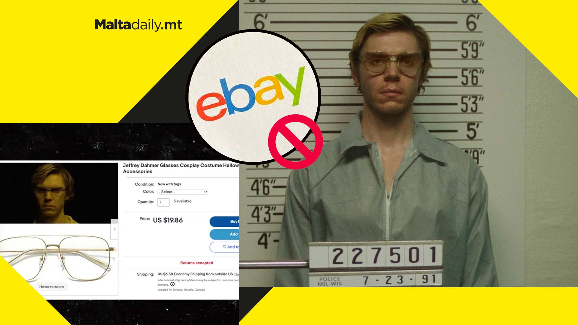eBay bans sale of Jeffrey Dahmer halloween costumes