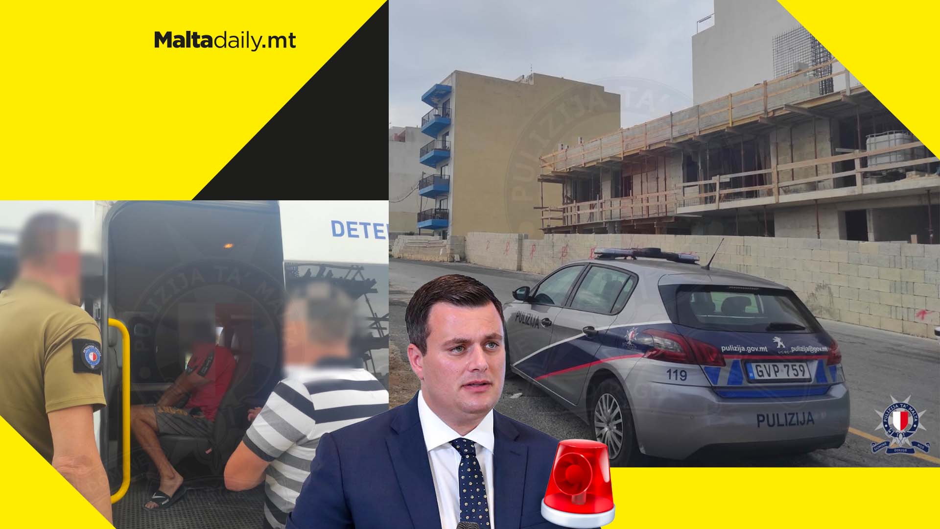 Inspection finds 13 people working and living in Malta irregularly