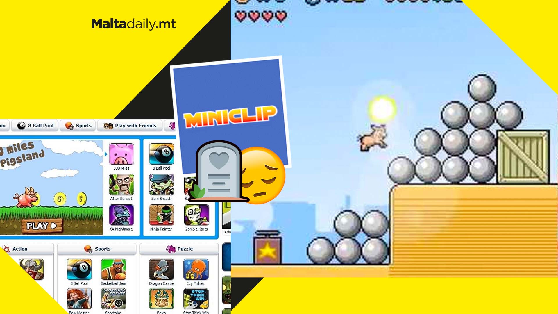 Remember Miniclip? Online servers have officially shutdown
