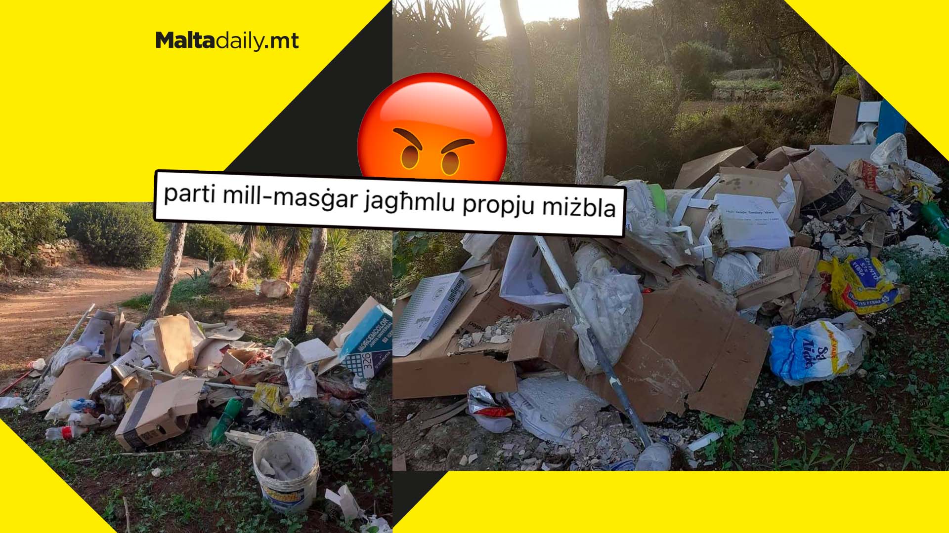 Heaps of rubbish found in Mizieb Hunting Reserve