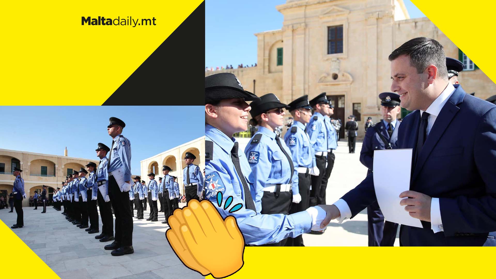 56 new recruits join the Malta Police Force
