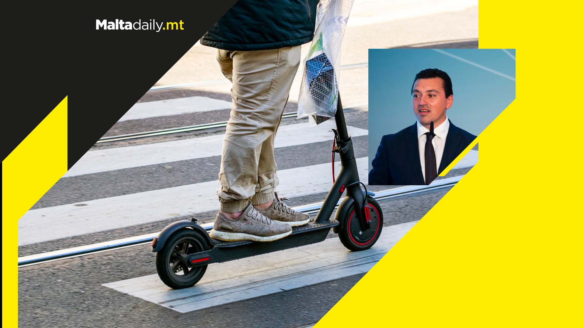 Parking bays for e-scooters to be implemented in Malta