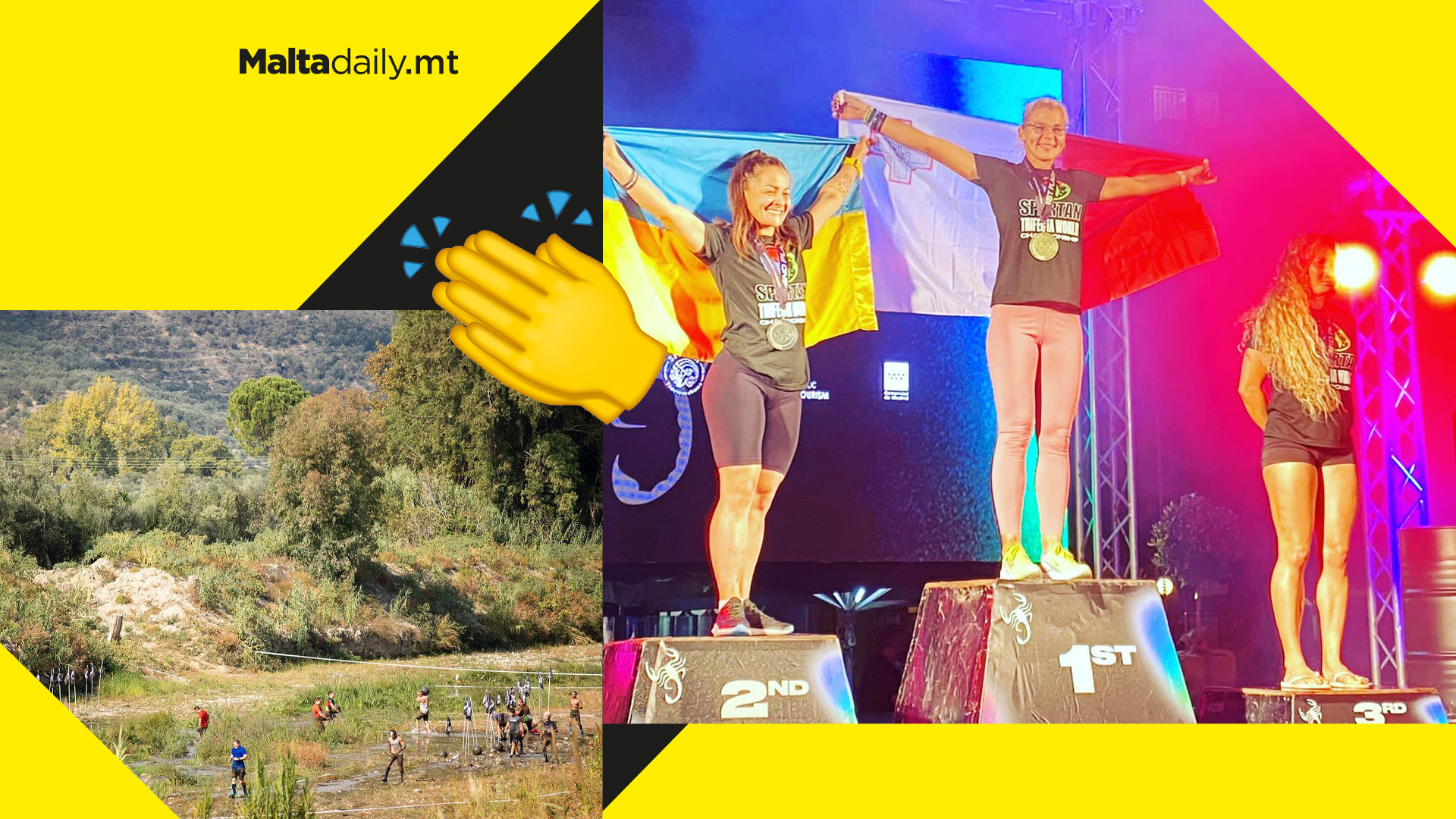 Maltese athlete crowned Spartan Trifecta World Champion after clean sweep in Greece