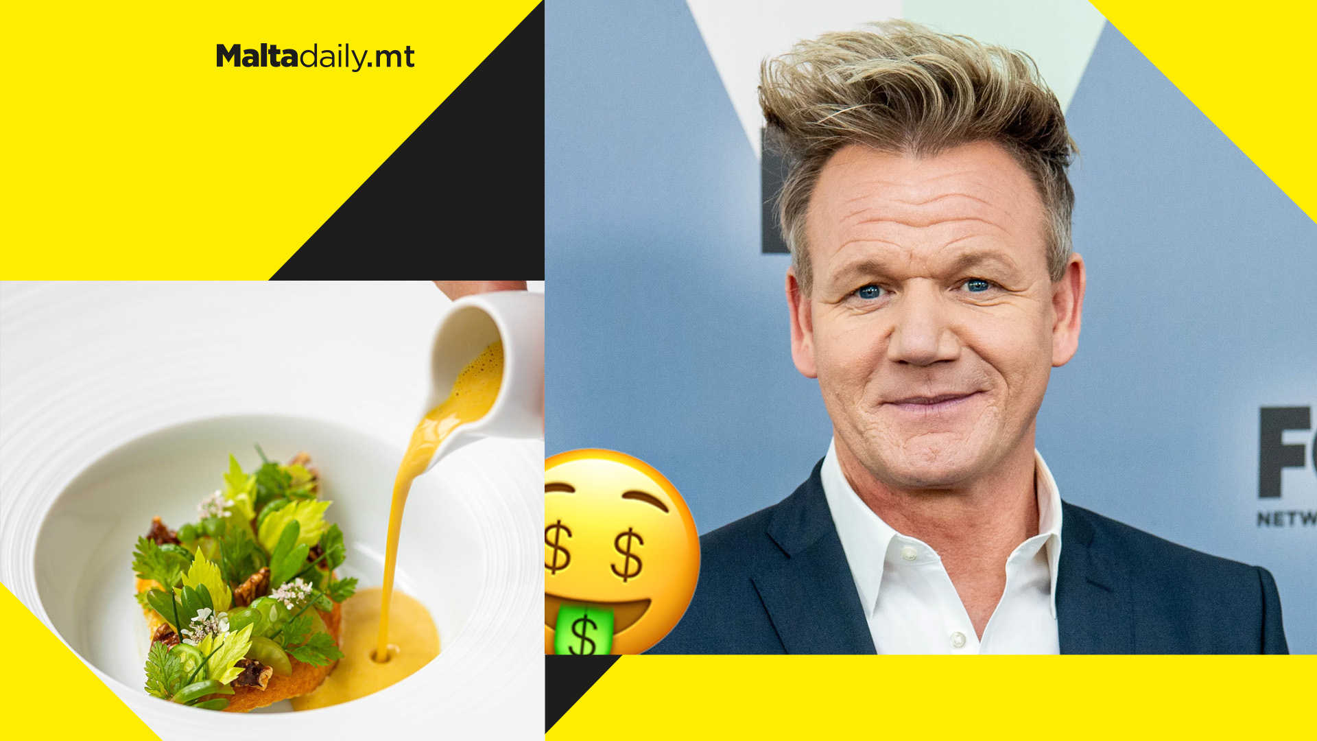 Gordon Ramsay's New Year's Dinner in London revealed to cost £675