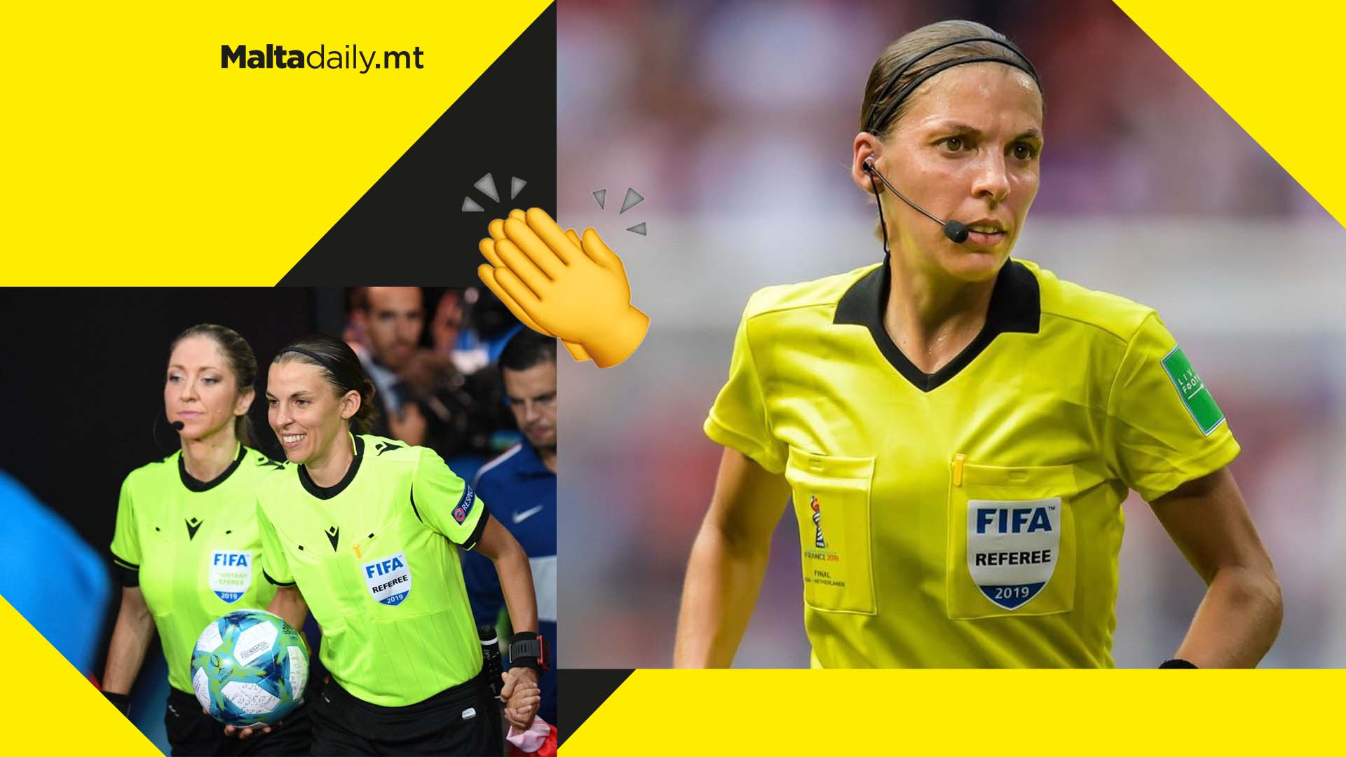 All-female referee team to take charge of World Cup game for the first time ever