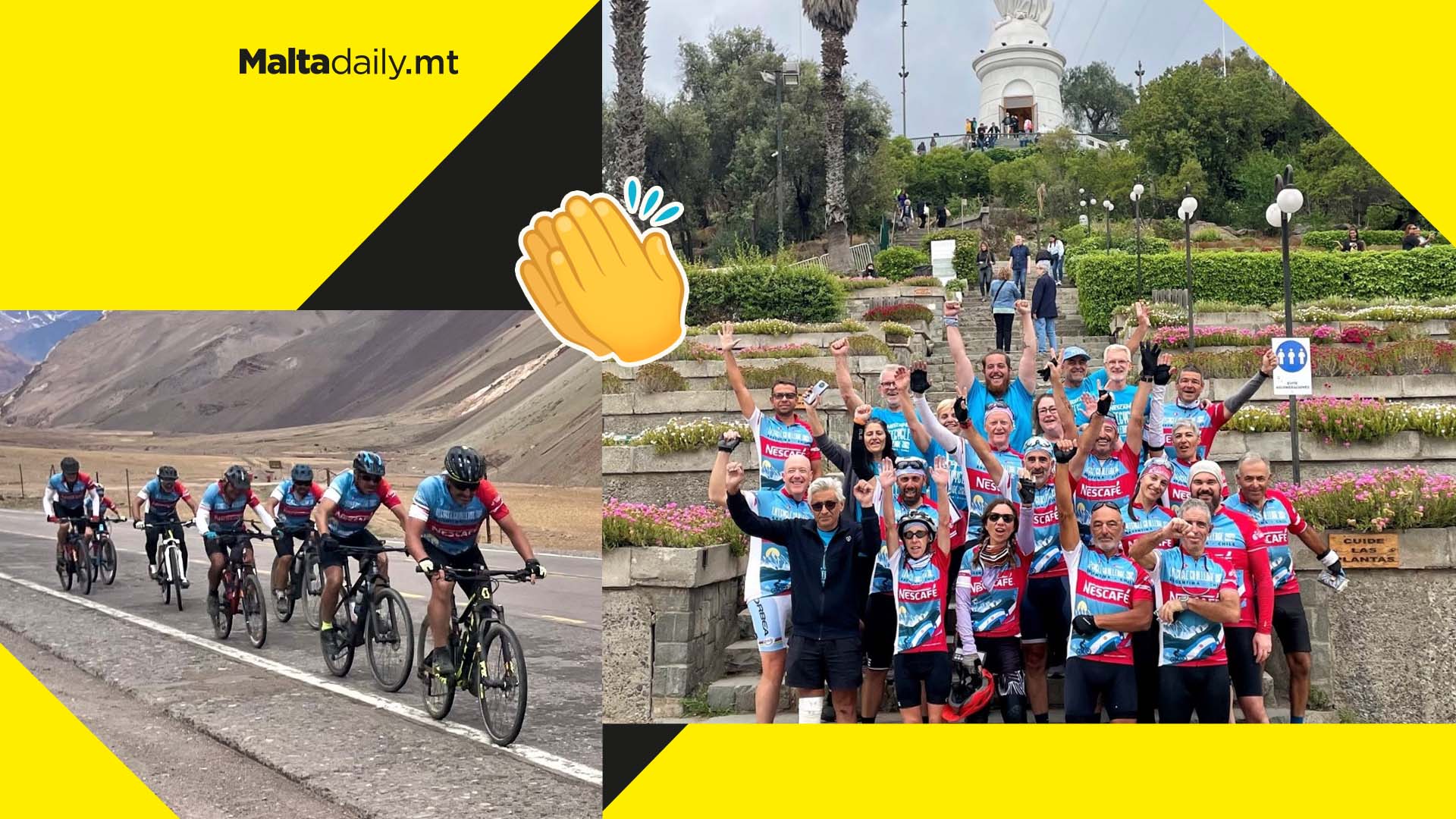 Nescafé LifeCycle Challenge cyclists successfully complete 10-day challenge to Santiago, Chile