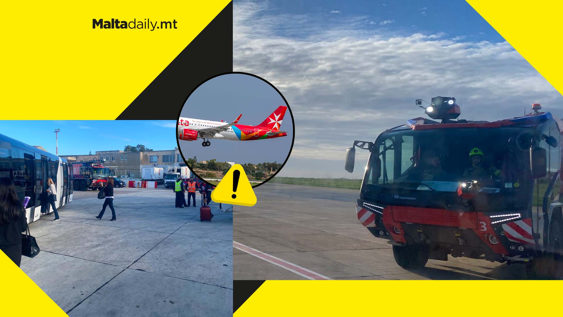 Safe emergency landing for Air Malta flight bound for Vienna