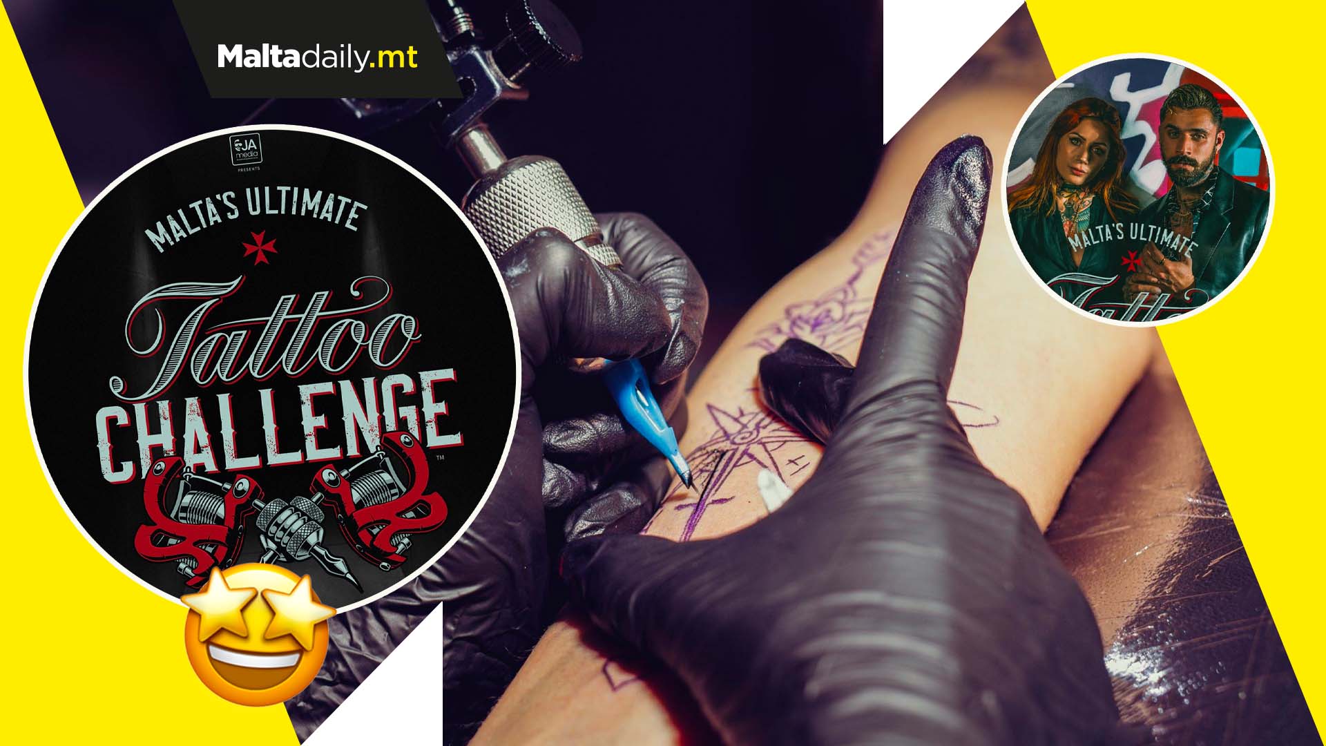 First ever tattoo based challenge coming to Maltese TV screens in 2023!