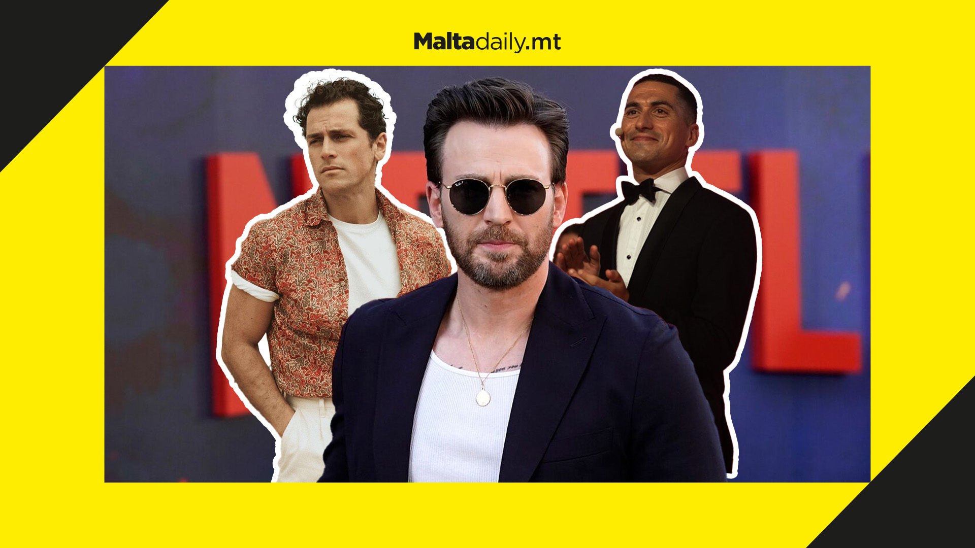 Chris Evans has been named 2022's Sexiest Man Alive... here are some Maltese competitors