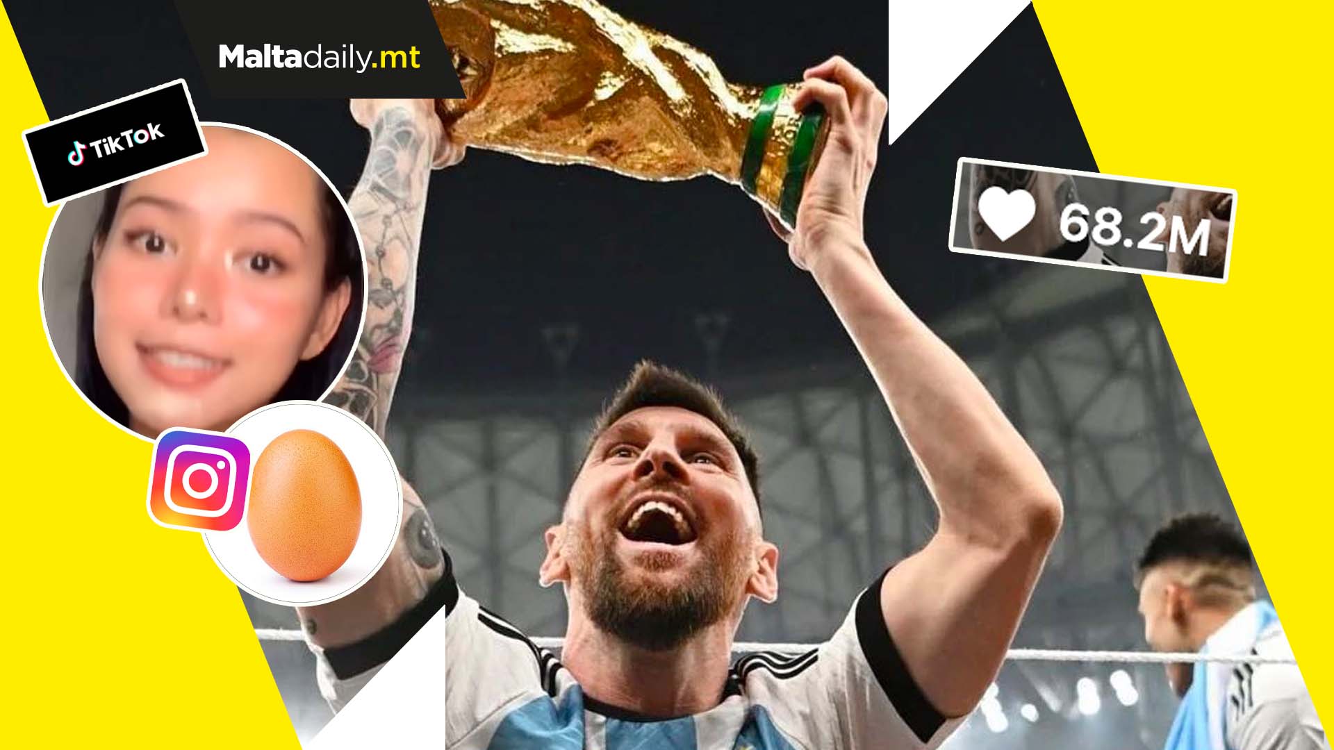 Messi’s World Cup post is the most liked thing on all of social media