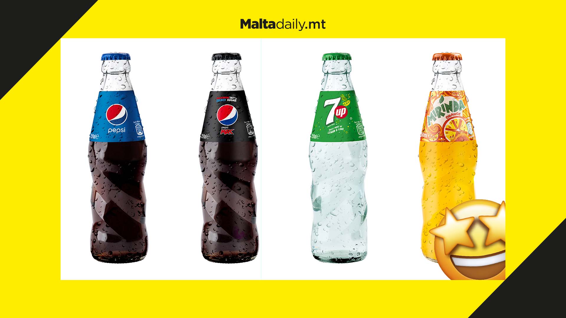 Glass bottles are back! PepsiCo brands now available in new refillable bottle