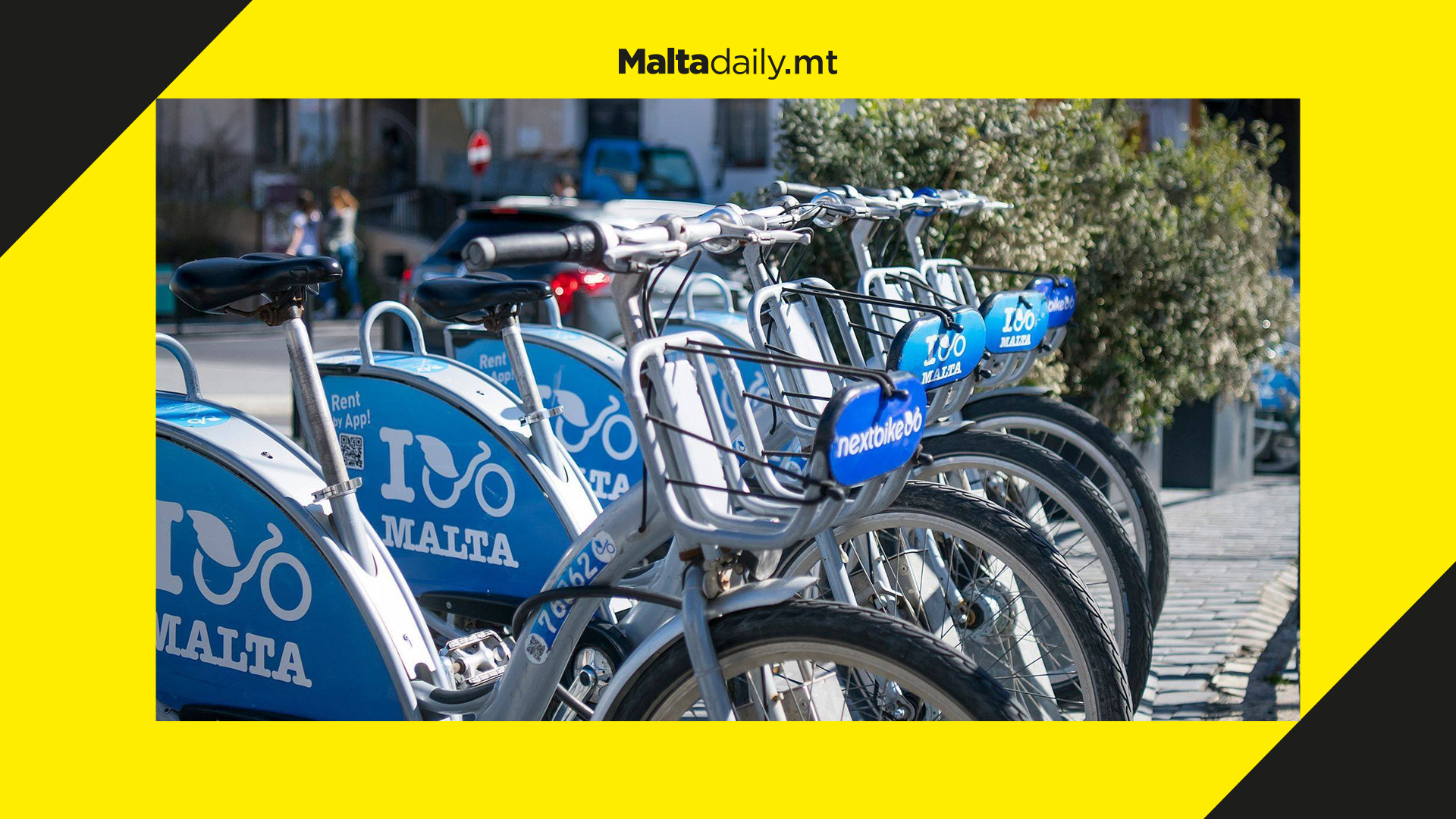 Bike-sharing app 'Nextbike' closing in Malta; credits multiple reasons