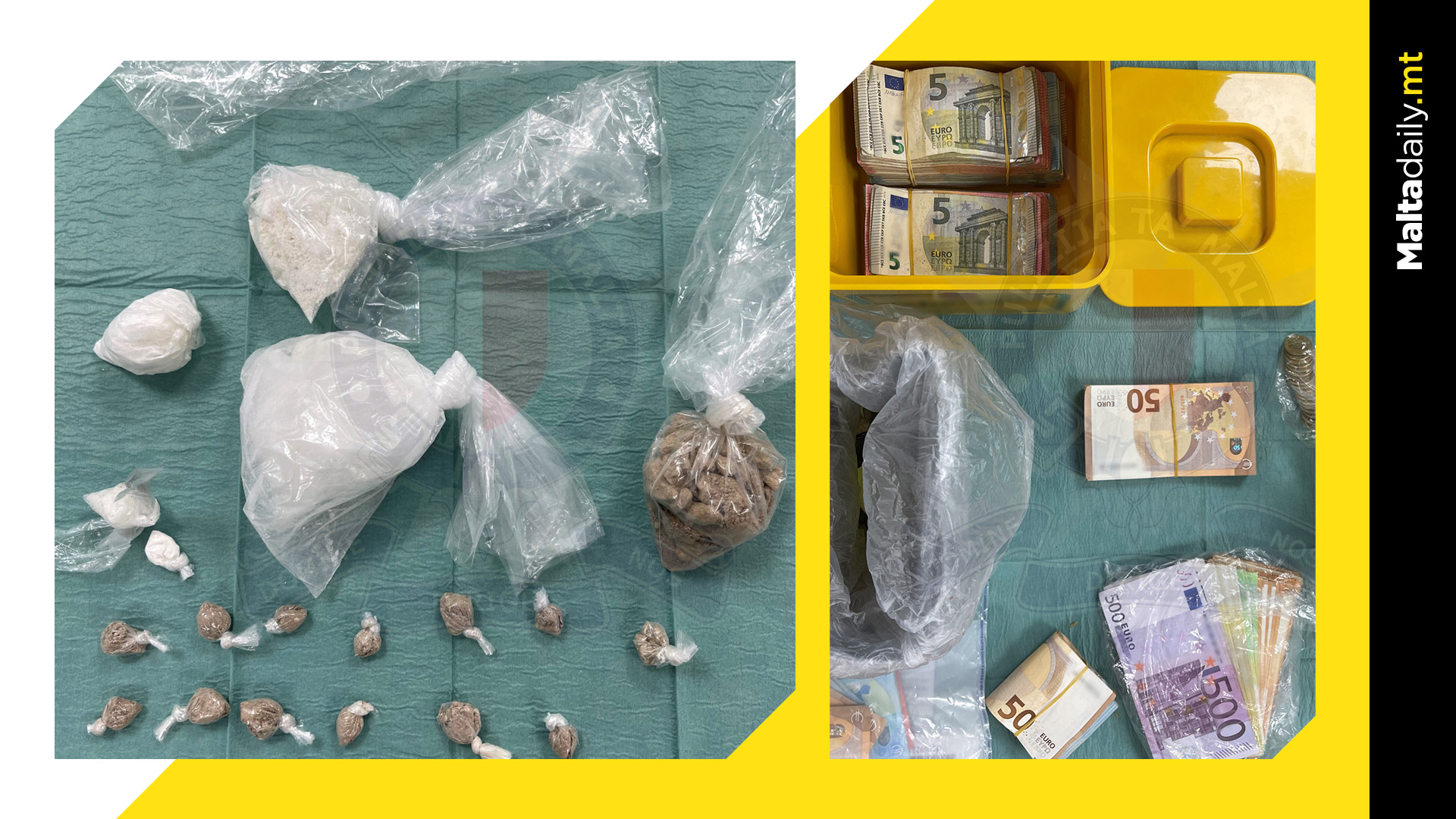Police arrest man possessing alleged cocaine, heroine, methadone & €30,000 cash
