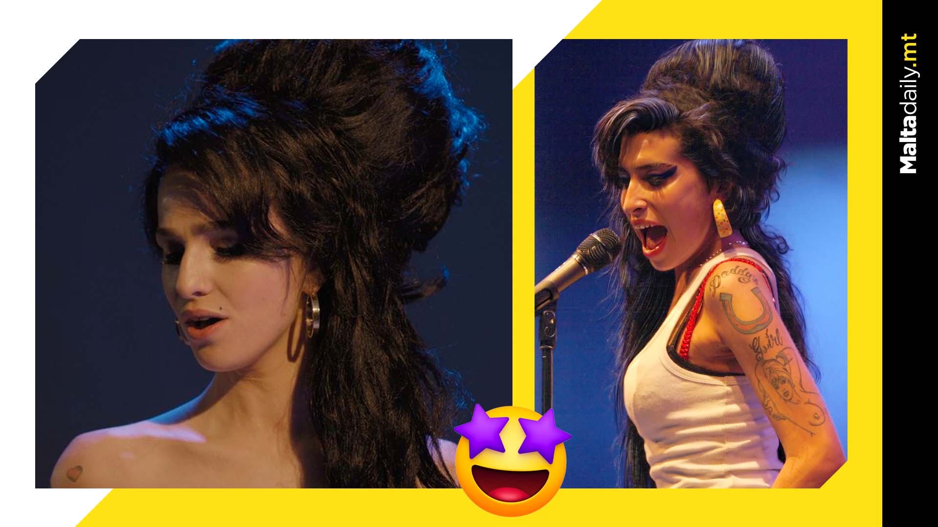 Marisa Abela stars as Amy Winehouse in new biopic