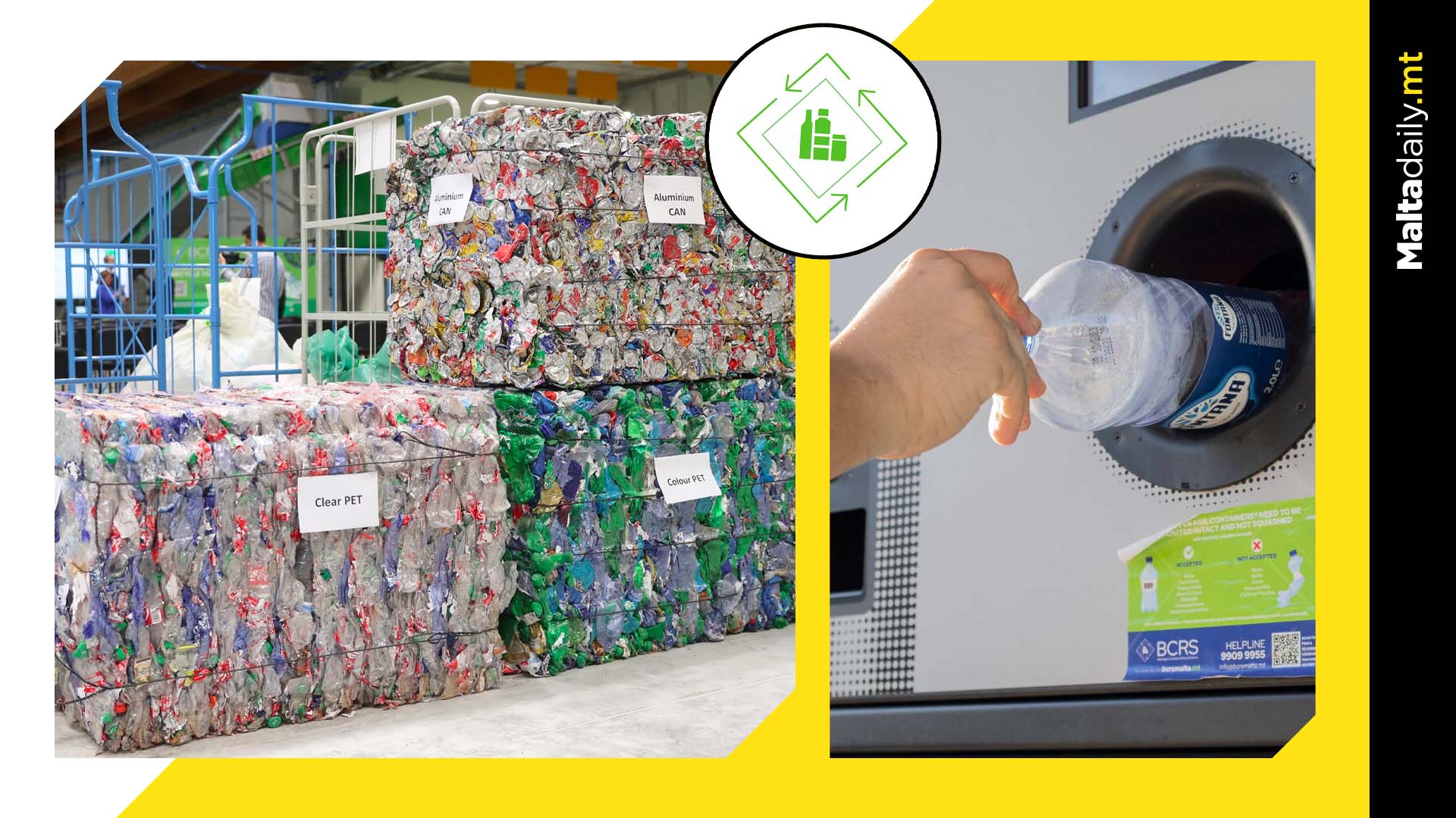 20 million bottles returned for recycling in 2 months