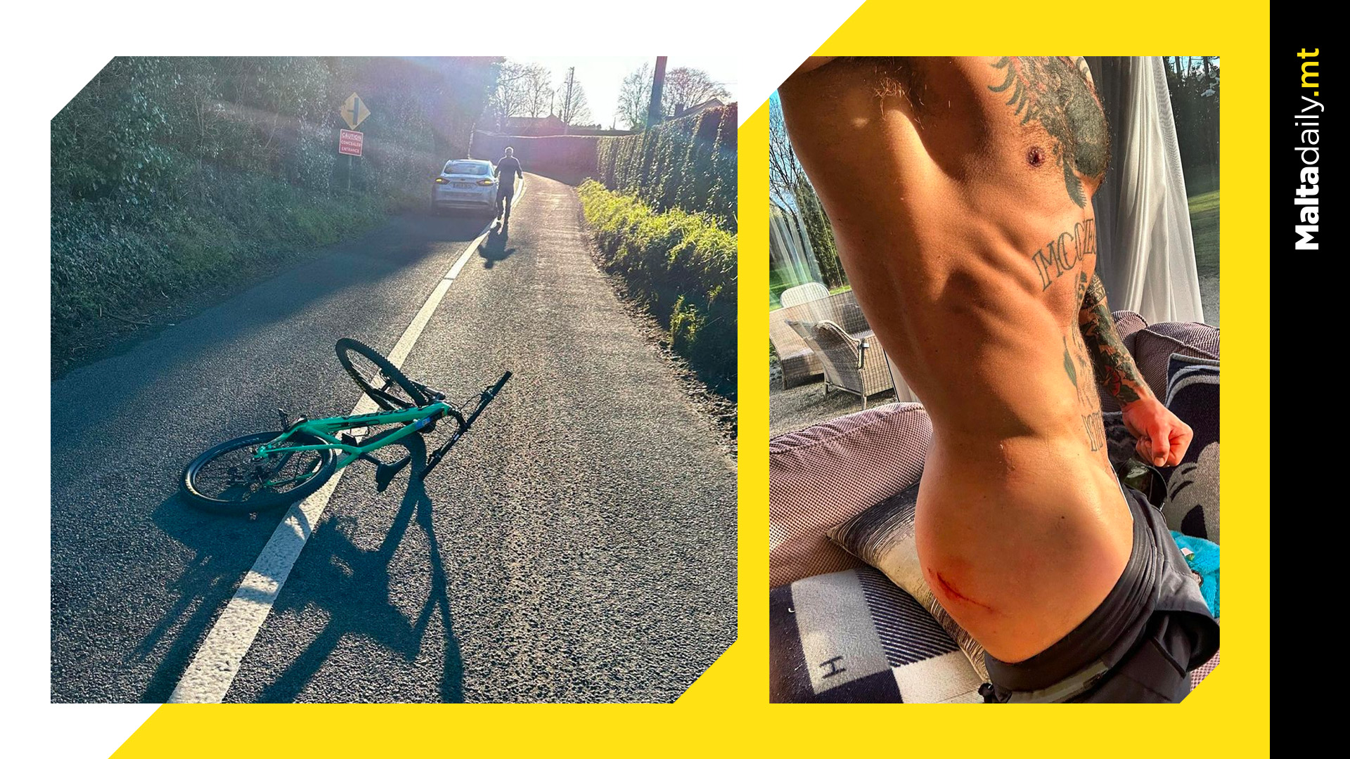 Conor McGregor hit by car whilst cycling in Ireland; thanks God "it wasn't his time"