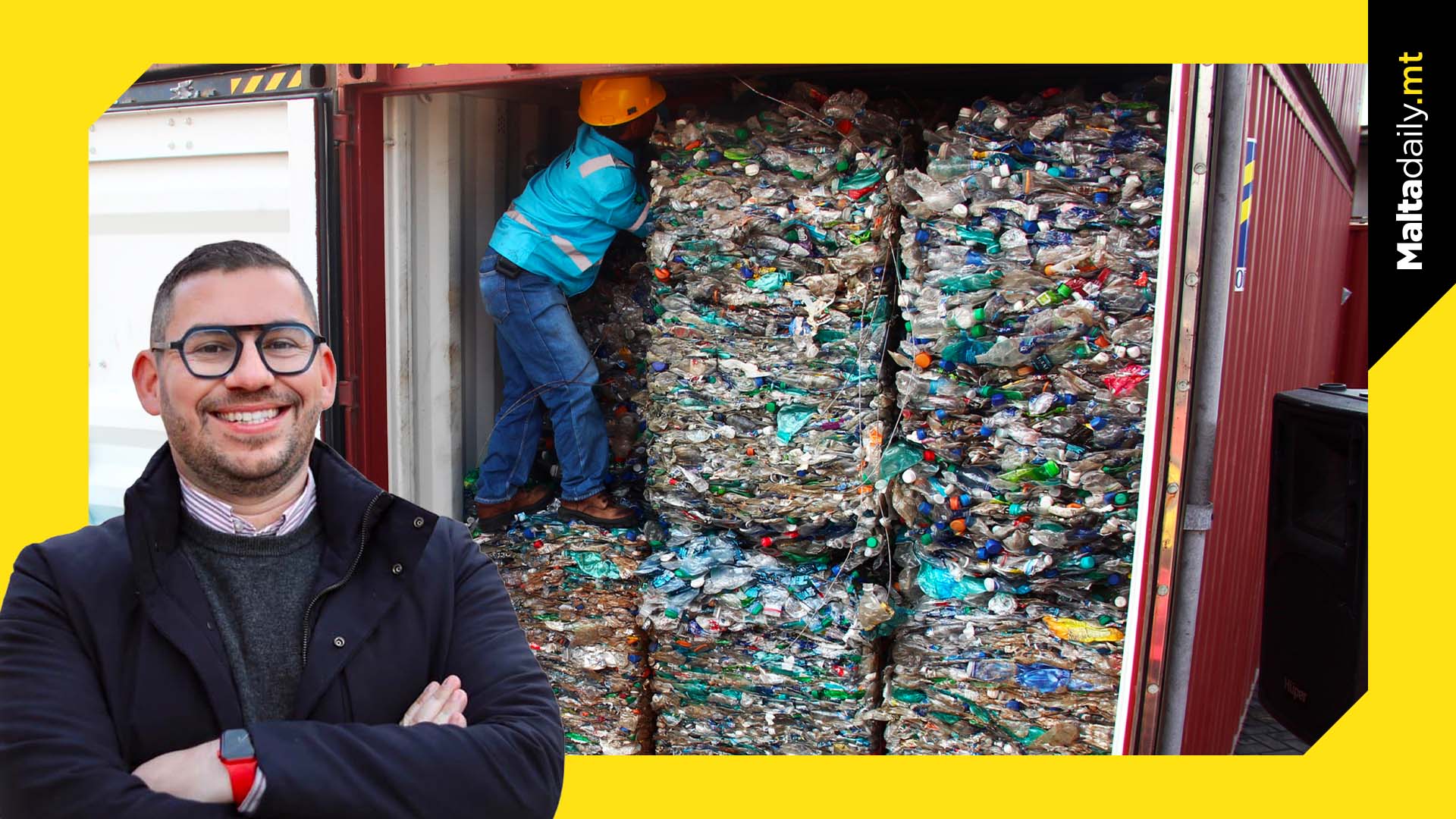 Maltese MEP Cyrus Engerer moves to ban plastic waste exports out of EU