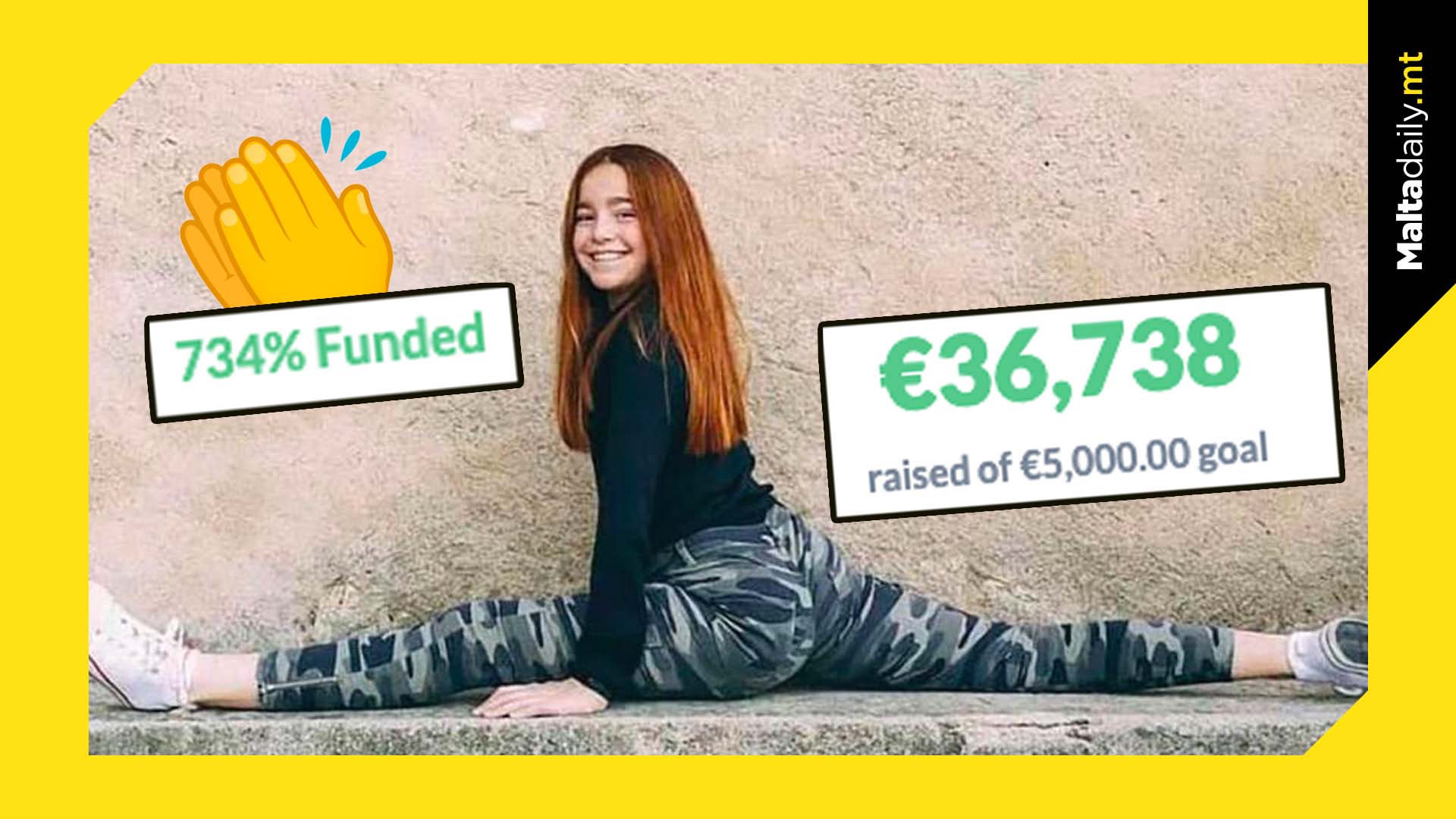 Whopping €36,738 raised for Ena Marie as she battles brain tumour