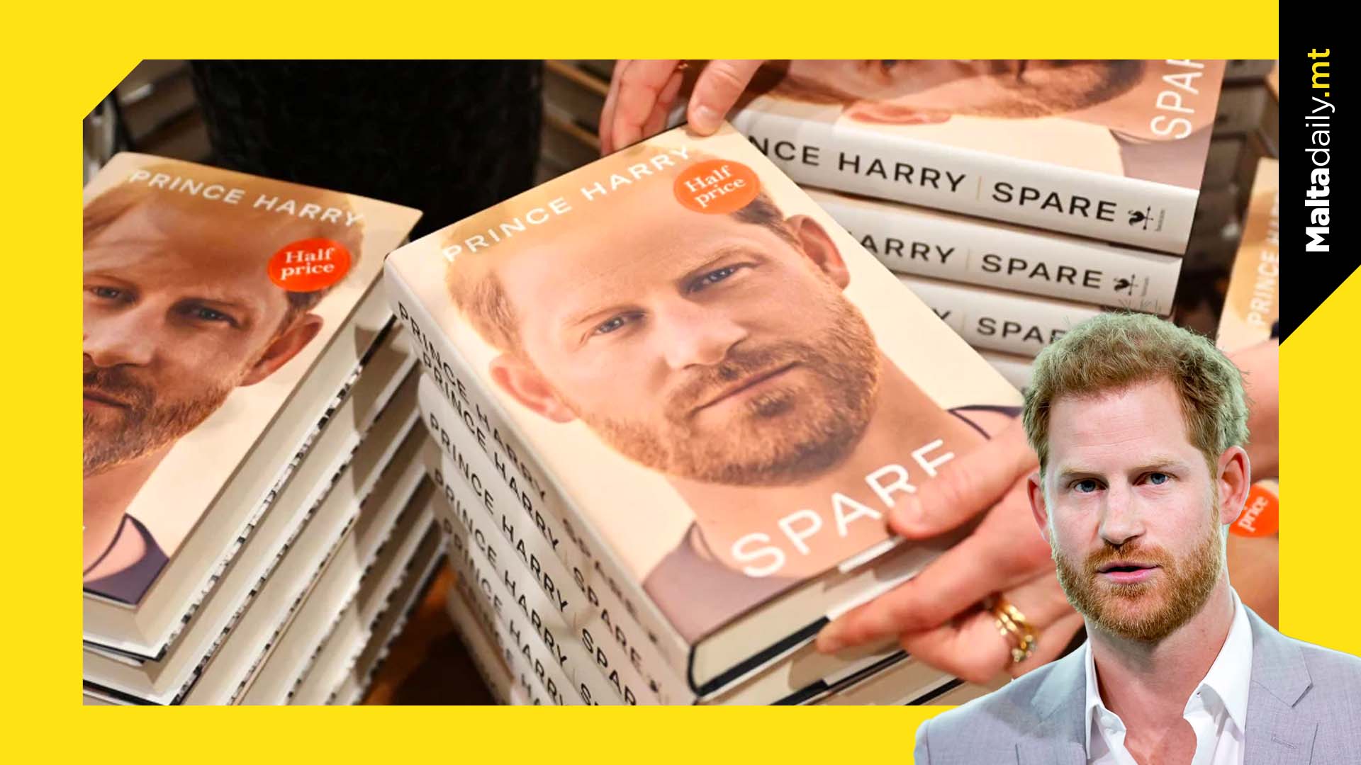 Prince Harry’s memoir ‘Spare’ fastest selling non-fiction book ever