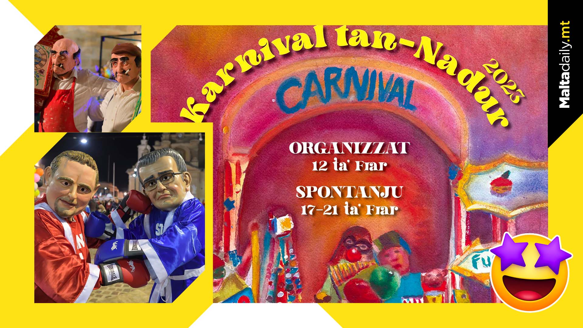 Nadur Carnival is officially back for 2023!
