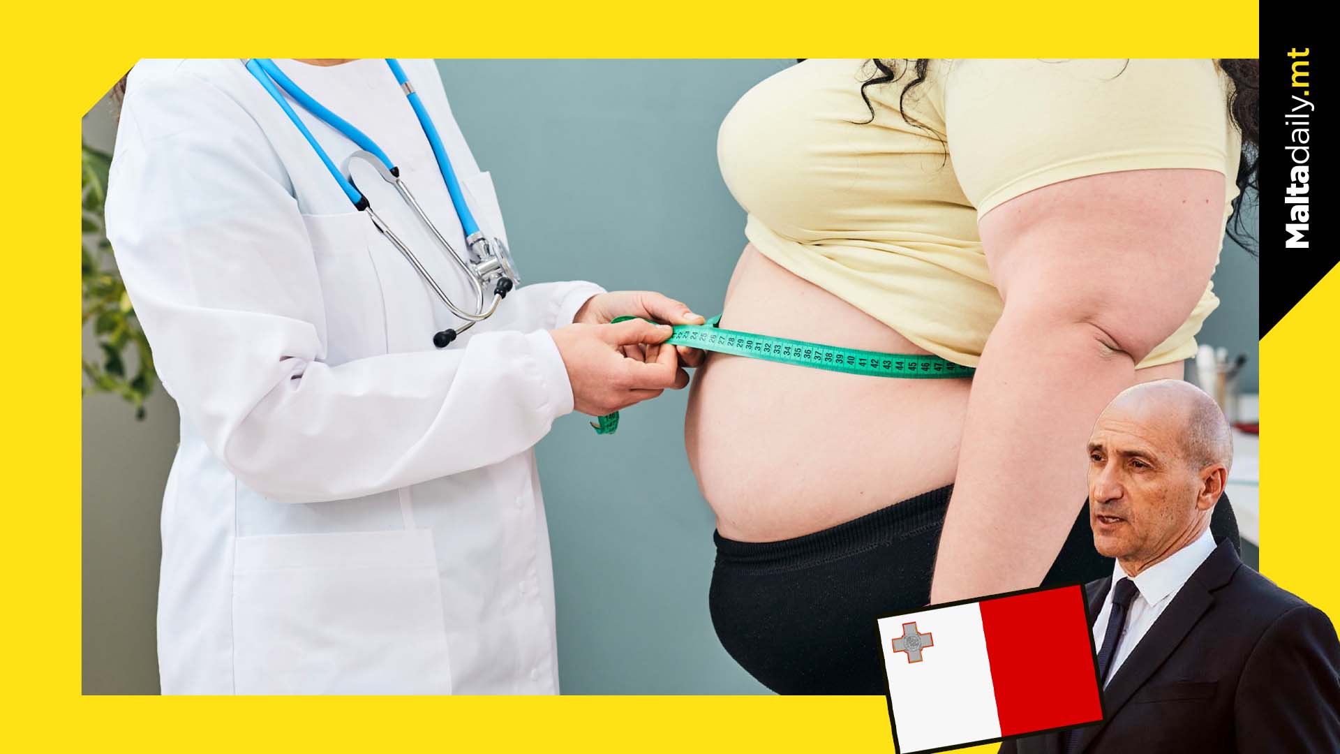 51 hospitalised and 11 died due to obesity in Malta in 2 years