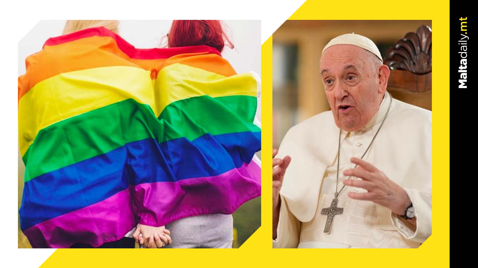 ‘Homosexuality not a crime’, Pope Francis hits out at anti-LGBT laws