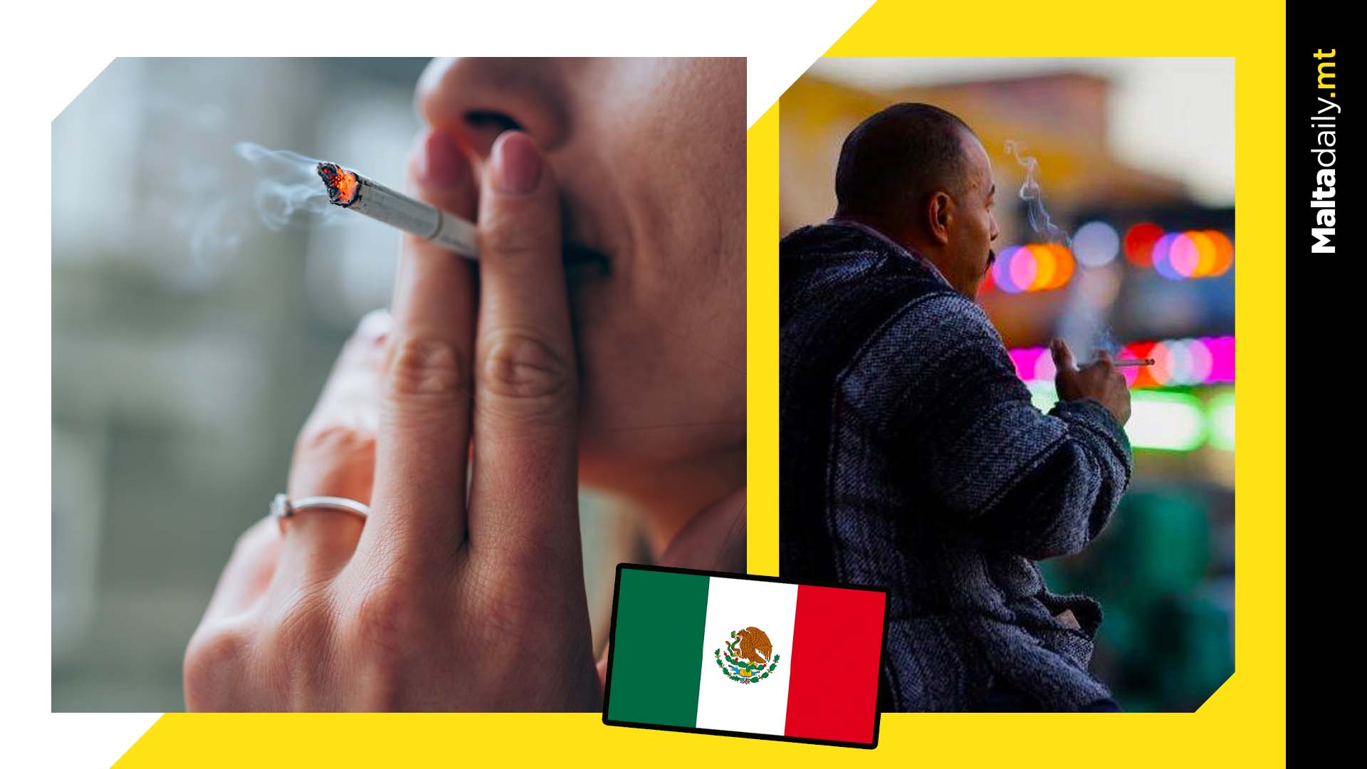 Total ban on smoking in public spaces in Mexico
