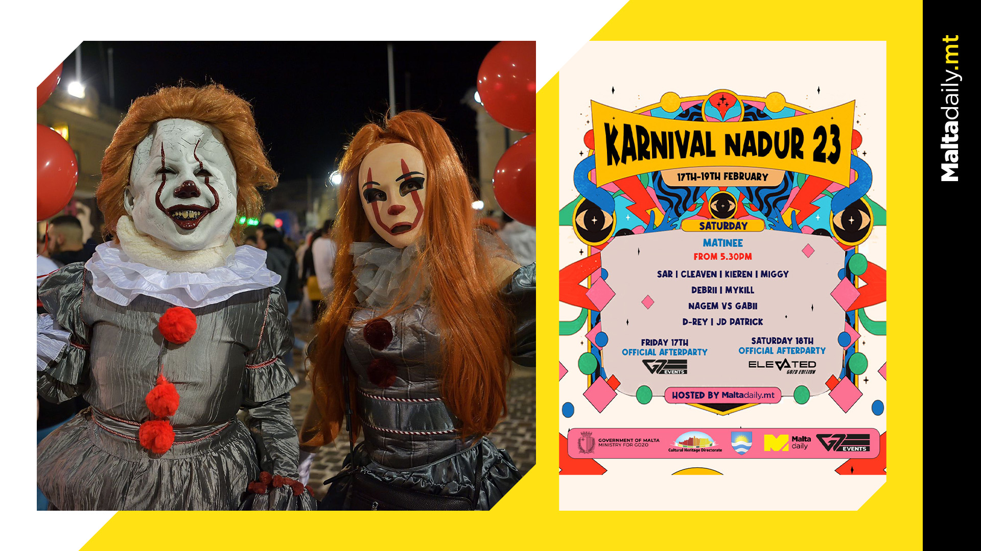 Nadur spontaneous carnival celebrations to kick off day two at 5.30PM