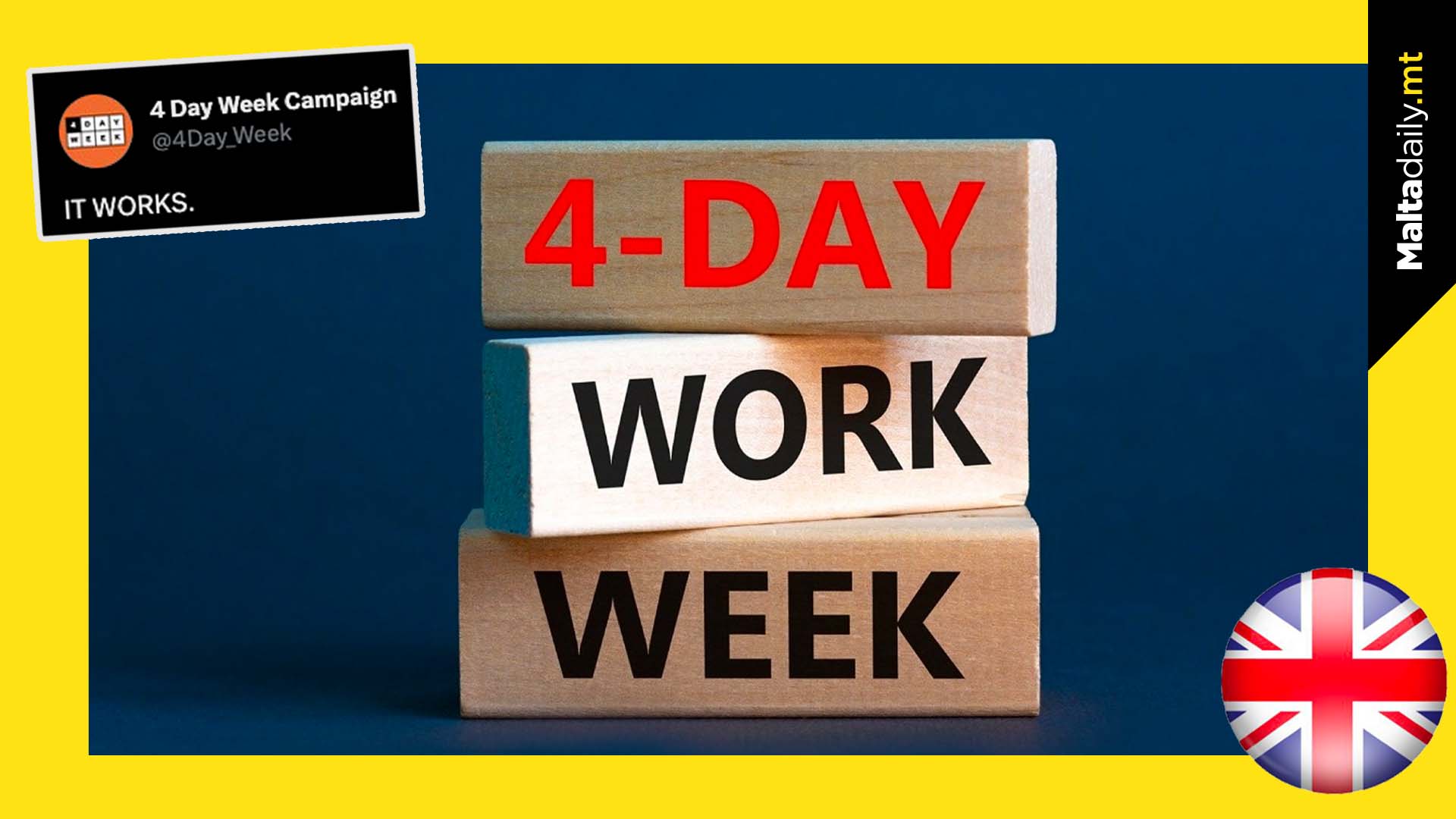 4 day work week to remain in place after success in UK companies