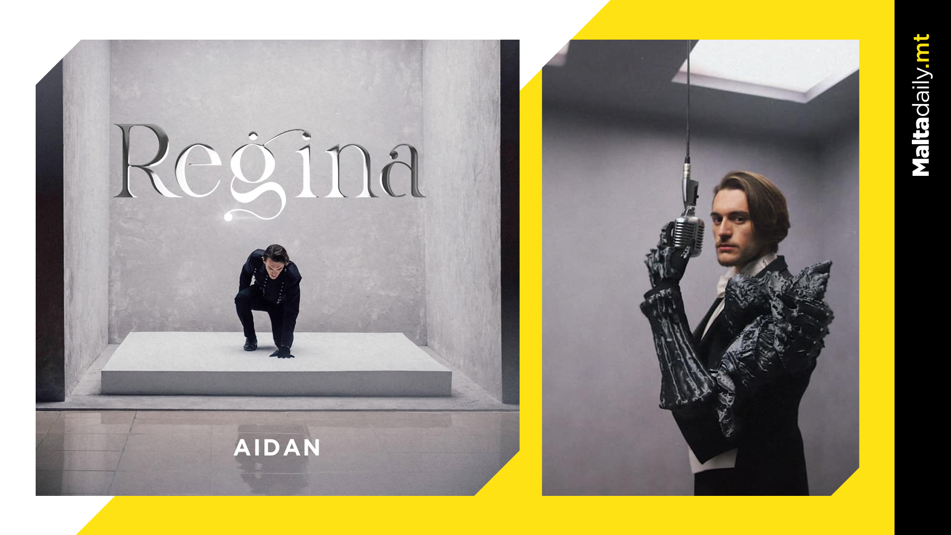 Aidan releases official ‘Reġina’ track after surprise Eurovision performance