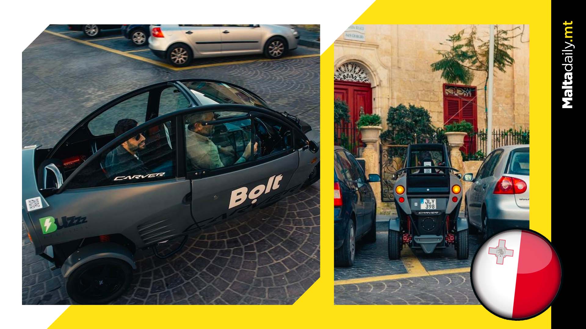 First look at Bolt's small taxis as they take to Maltese roads
