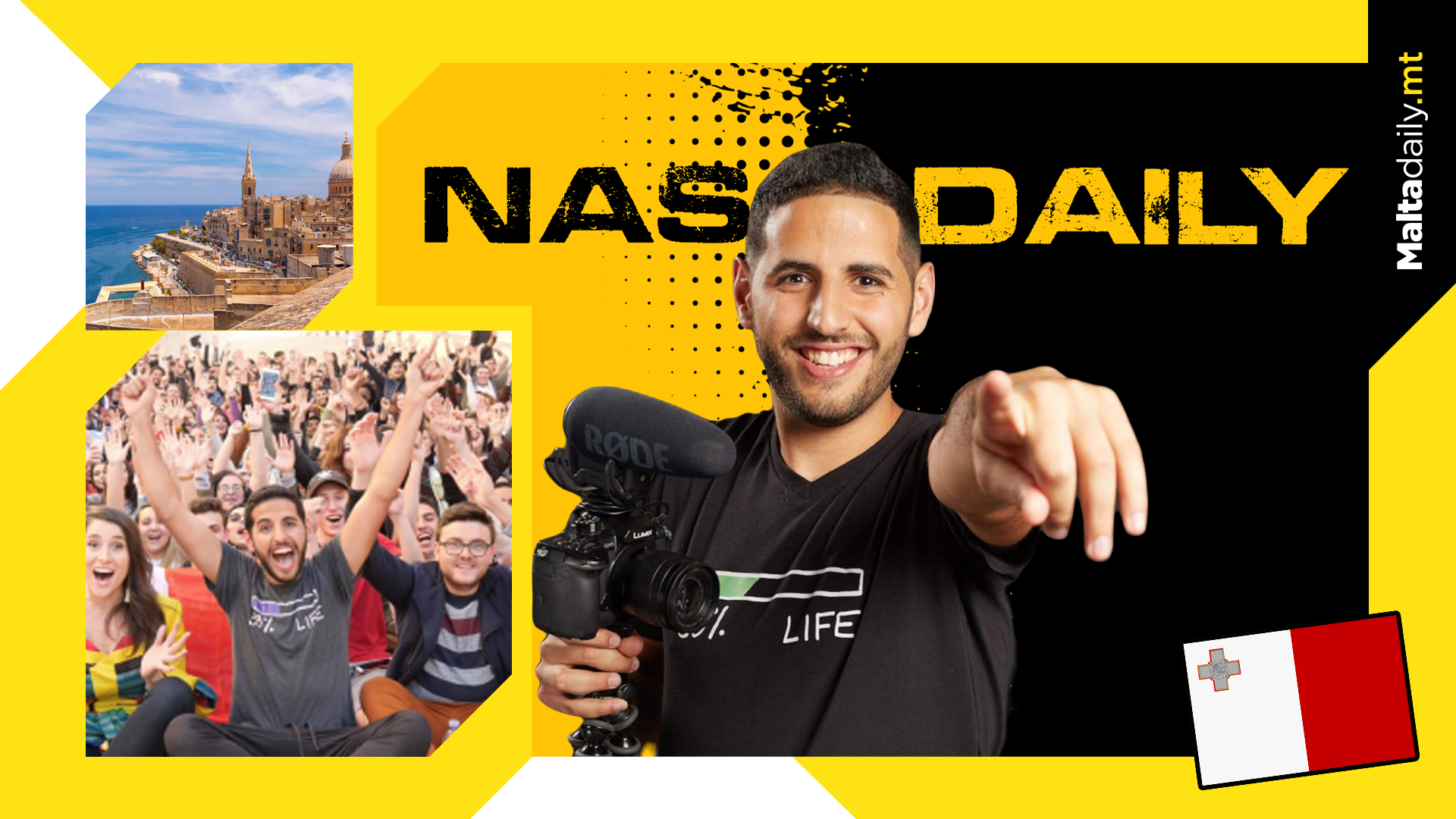 Influencer Nas Daily returning to Malta this year