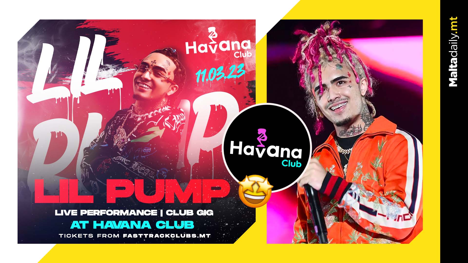 Rapper Lil Pump to perform live at Havana Club March 11th