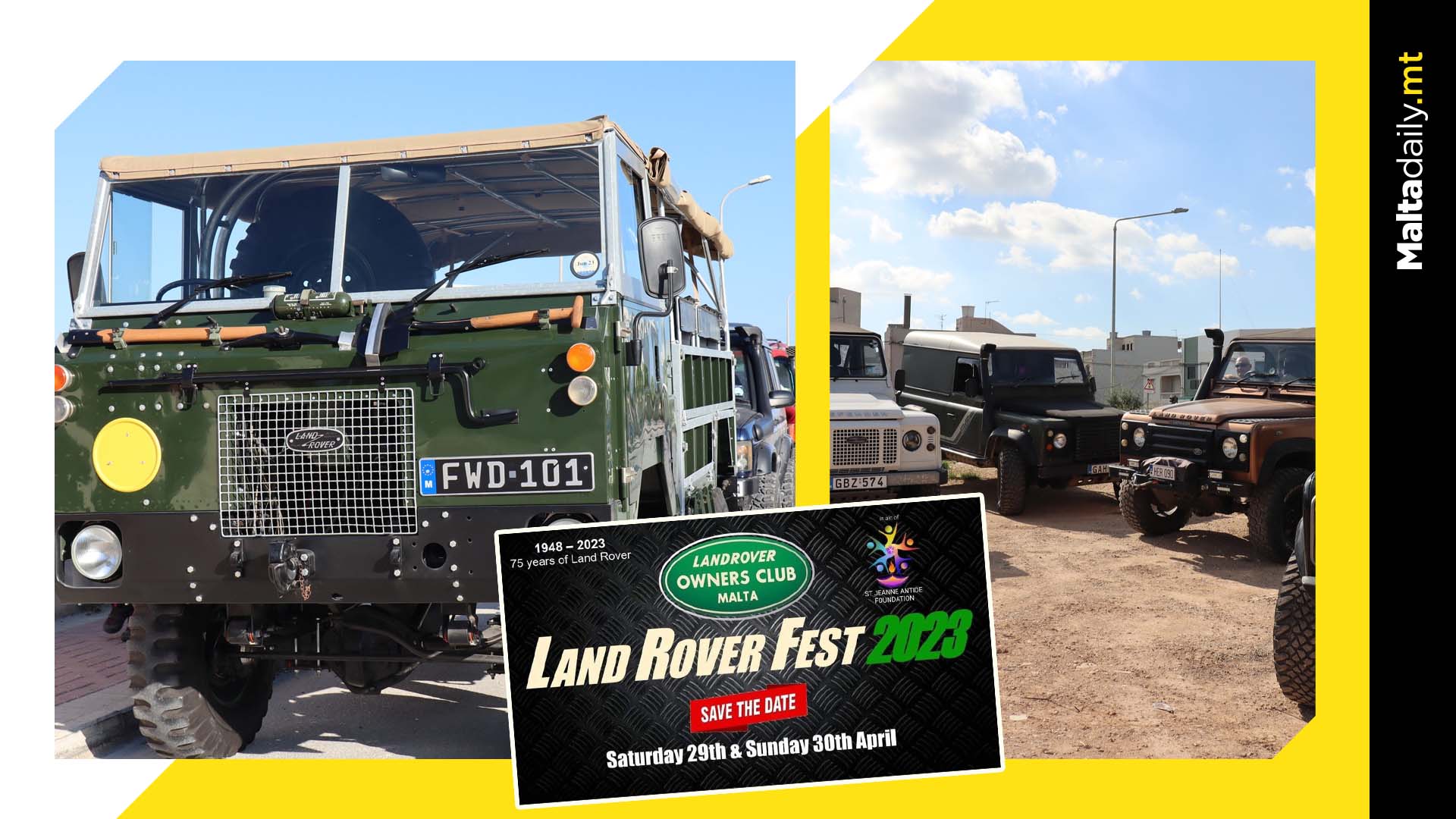 The Land Rovers Fest for charity has officially returned!