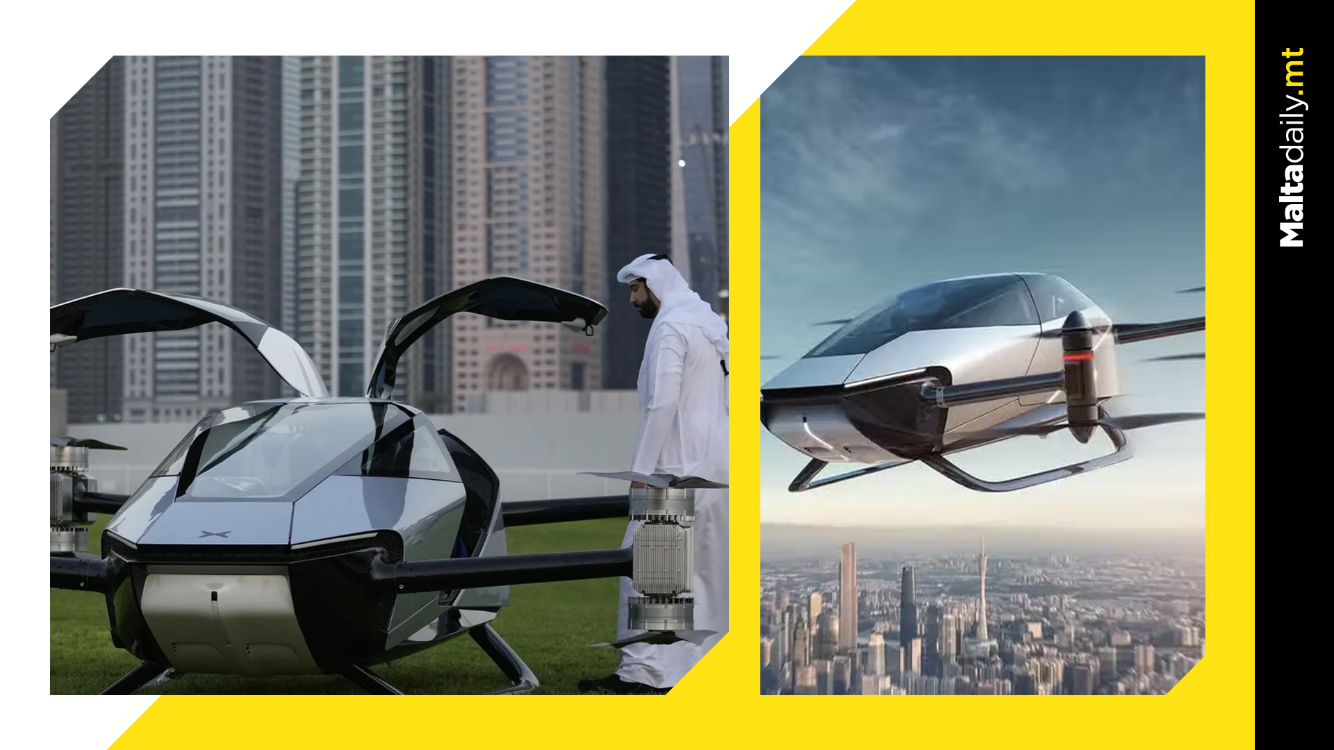 Flying taxis could be launched in Dubai as early as 2026