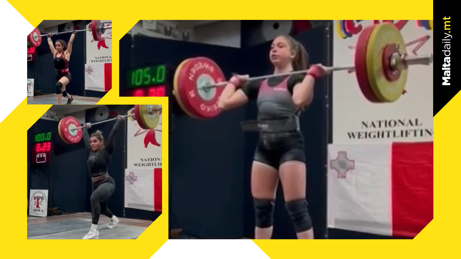 19 national records broken in weight-lifting competition by local athletes