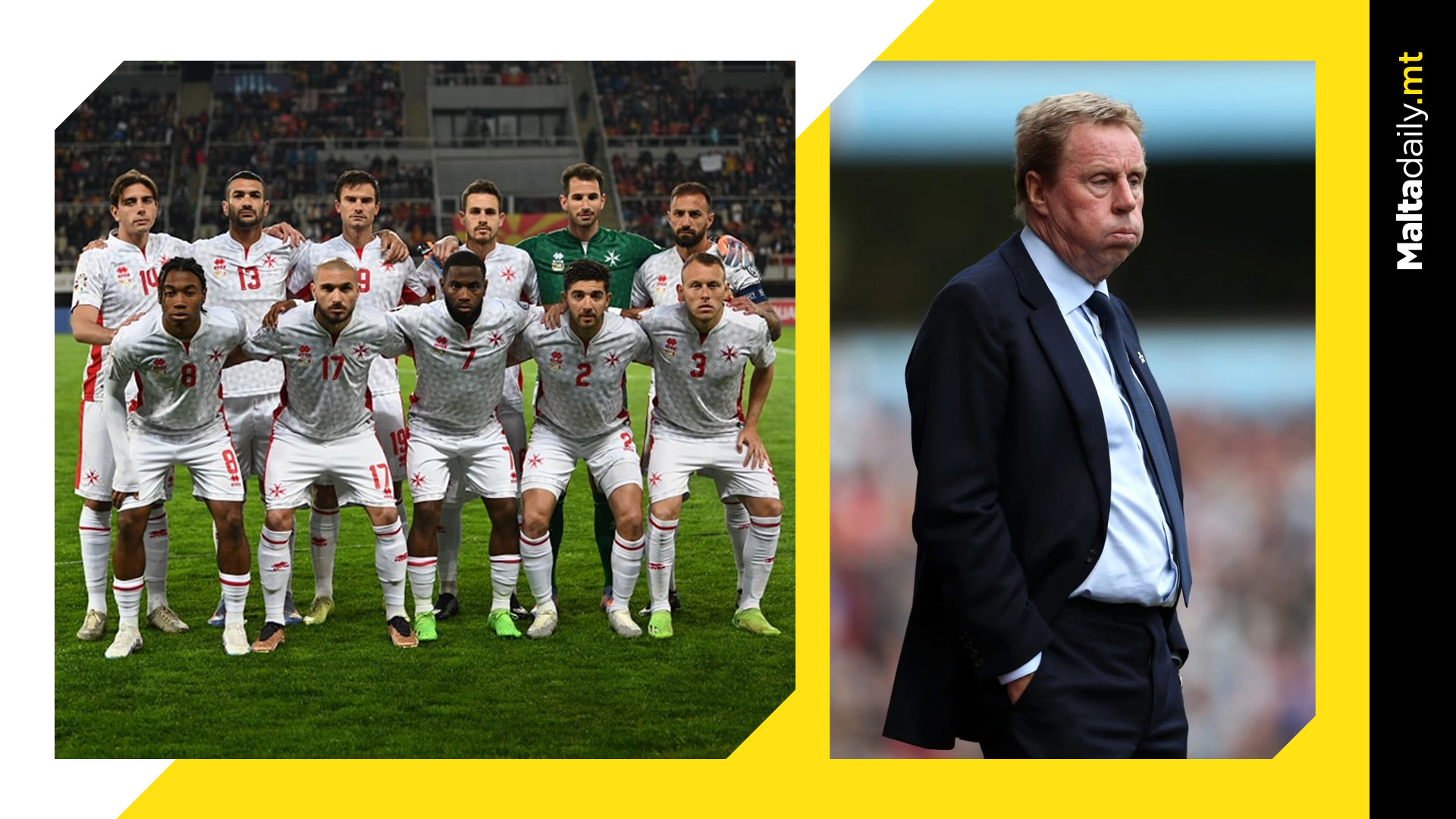Former England manager & player Harry Redknapp pokes fun at Malta national football team
