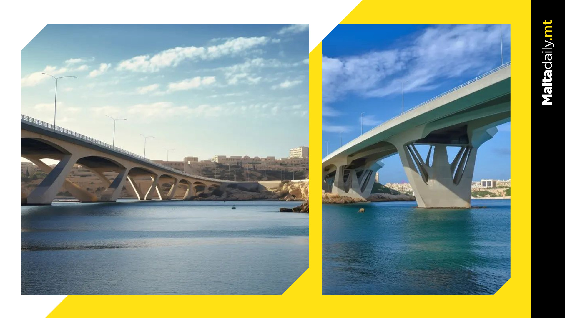 Local AI creator shows what a Malta-Gozo bridge would actually look like