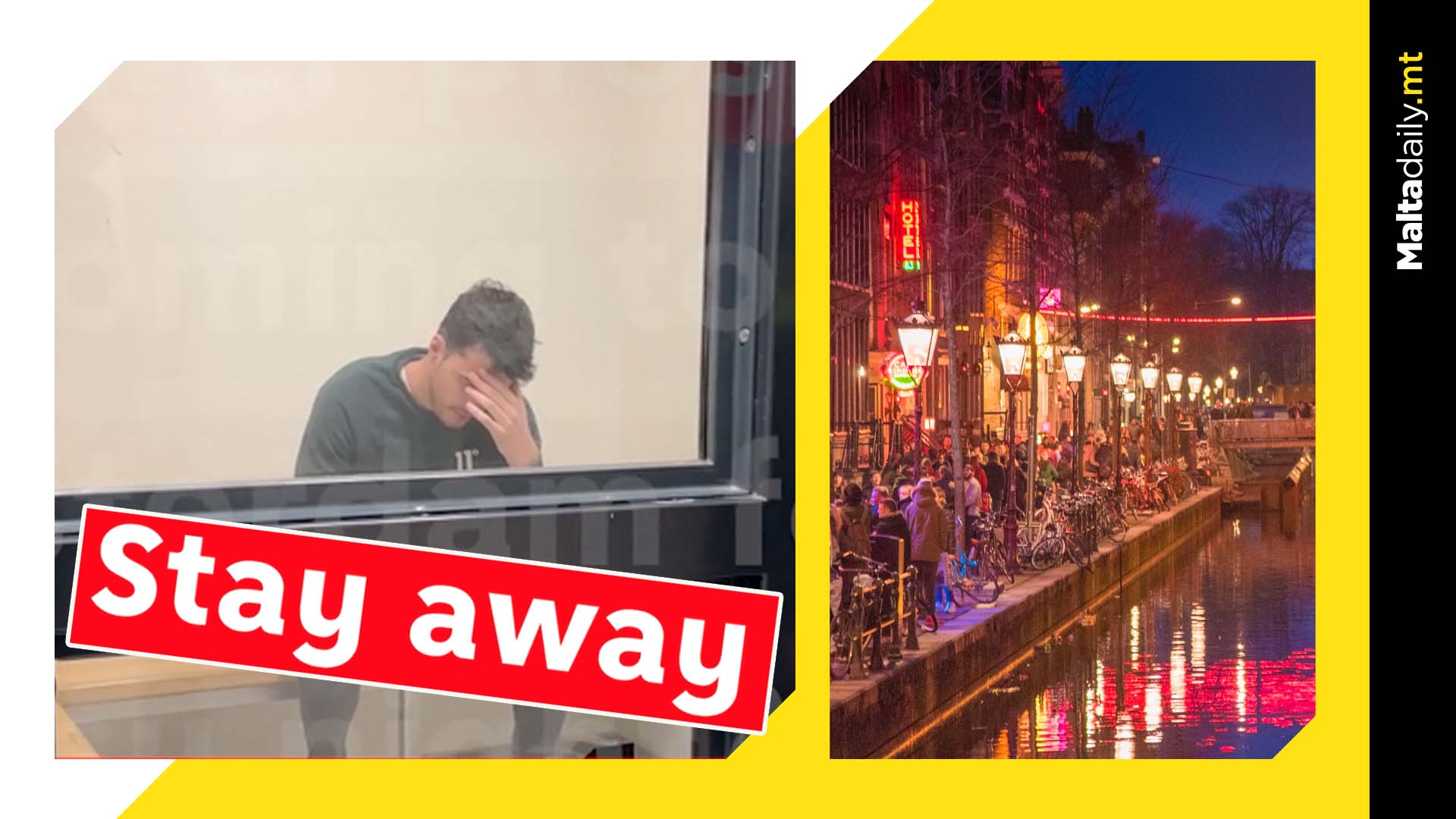 Amsterdam warns young British men looking for 'messy night's to stay away