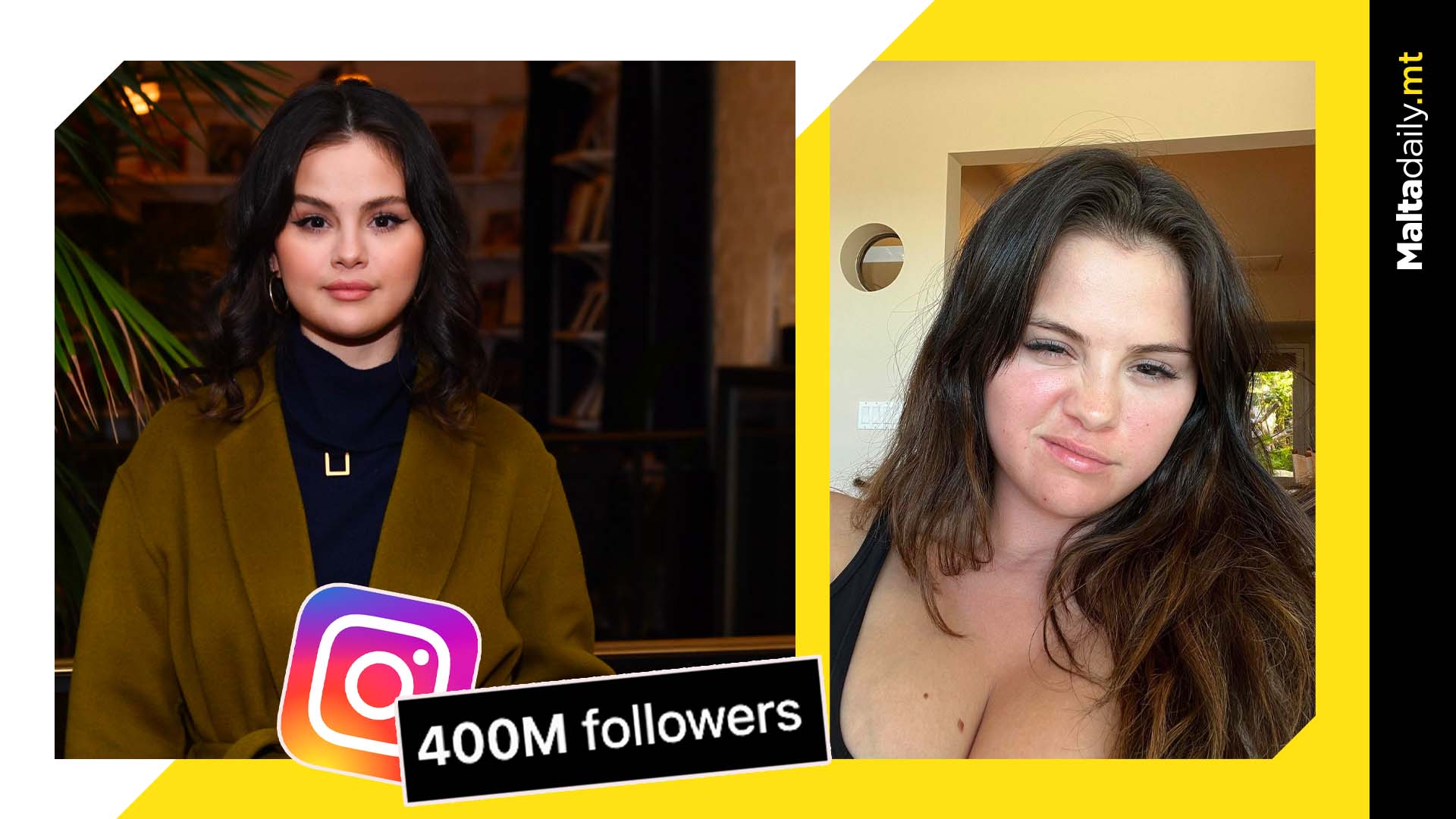 Selena Gomez first woman to pass 400 million Instagram followers