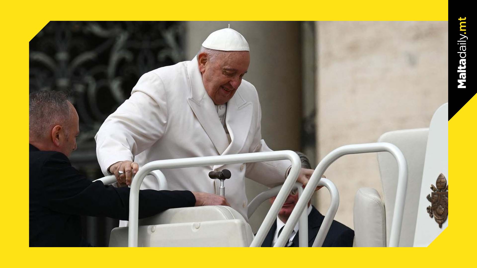 Pope Francis hospitalised due to pulmonary infection