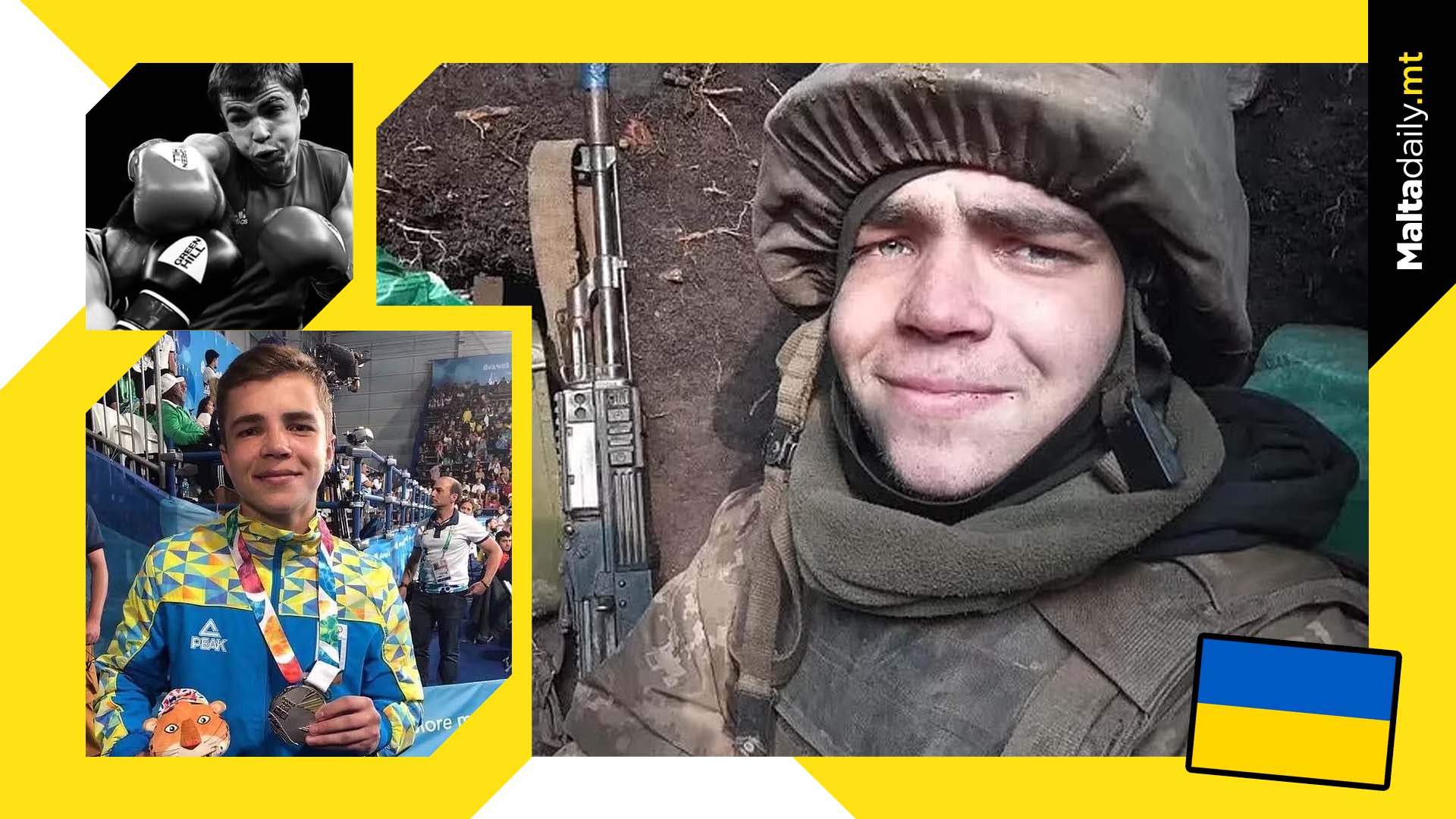 Tributes for 22 year old Ukrainian boxer who died defending country