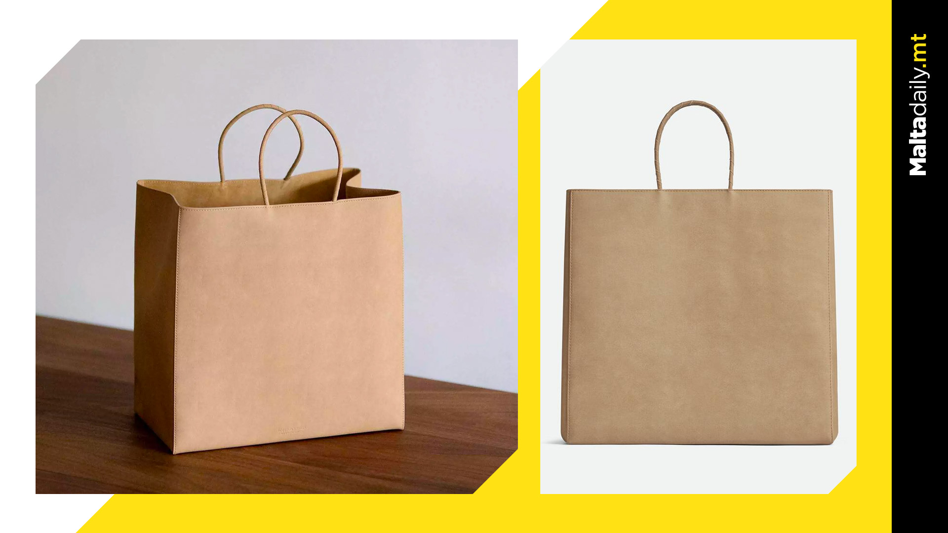 This designer 'brown paper bag' costs over €1,700