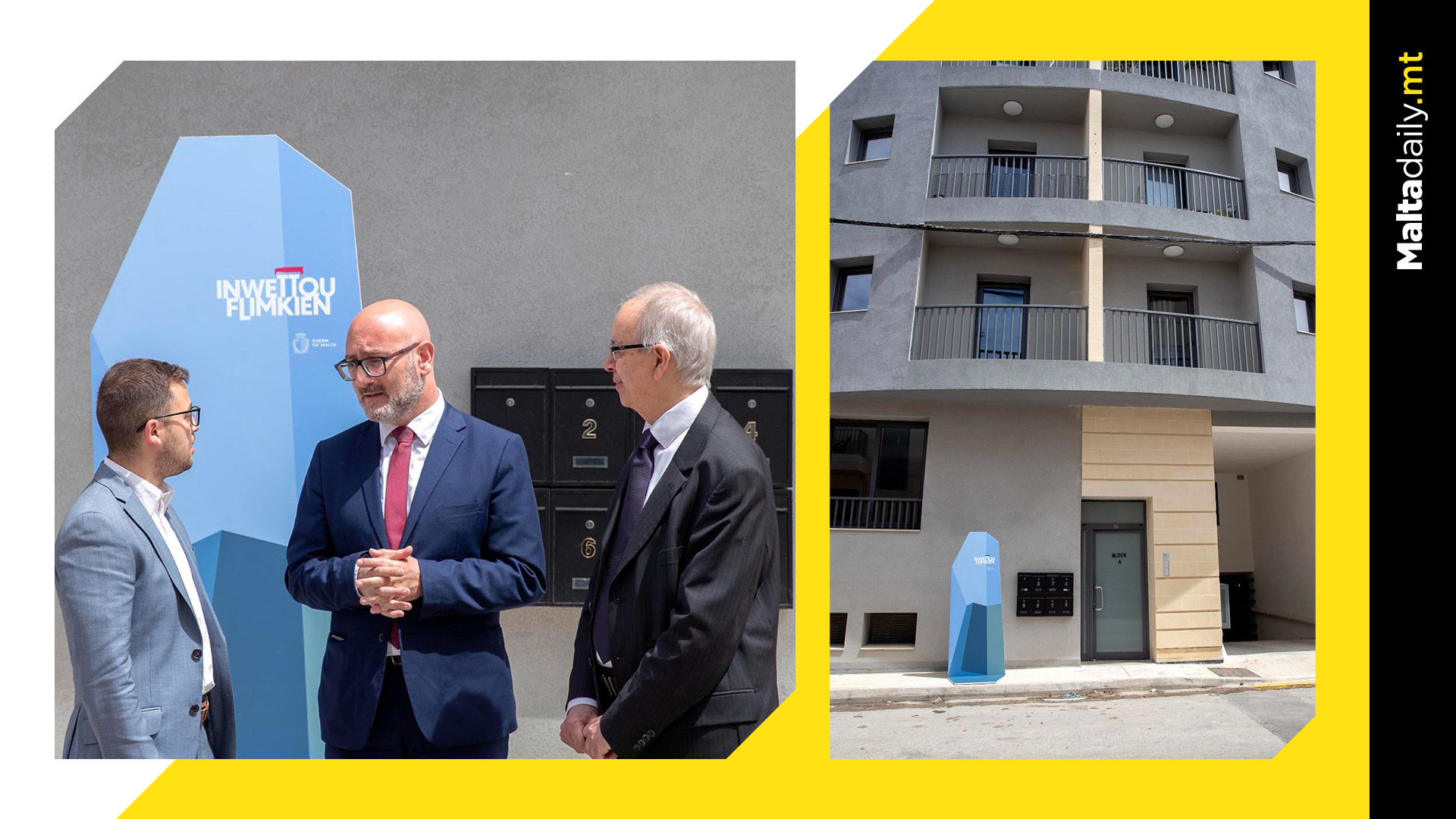 Eight Kirkop families benefit from €1.3 million investment in social accommodation