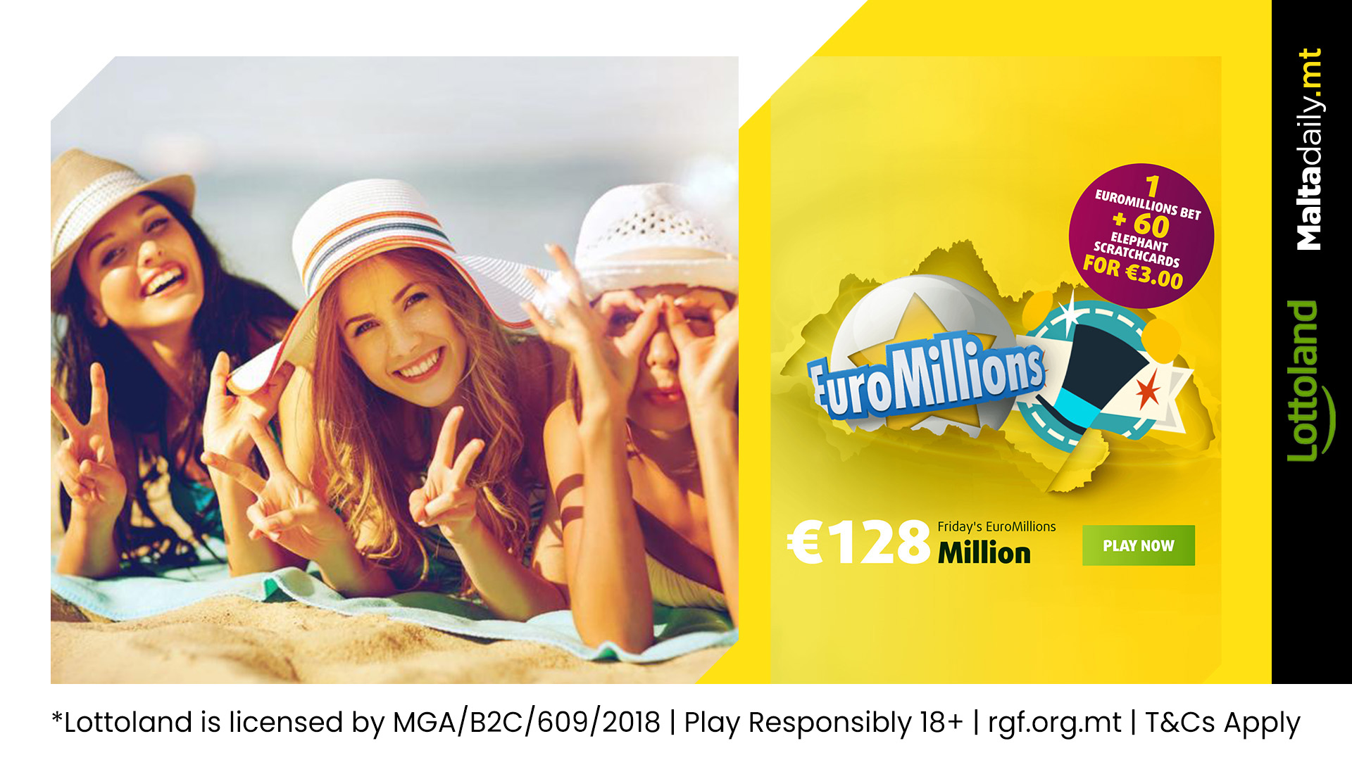 Get 60 FREE Scratchcards While Betting On Friday’s €128,000,000 EuroMillions